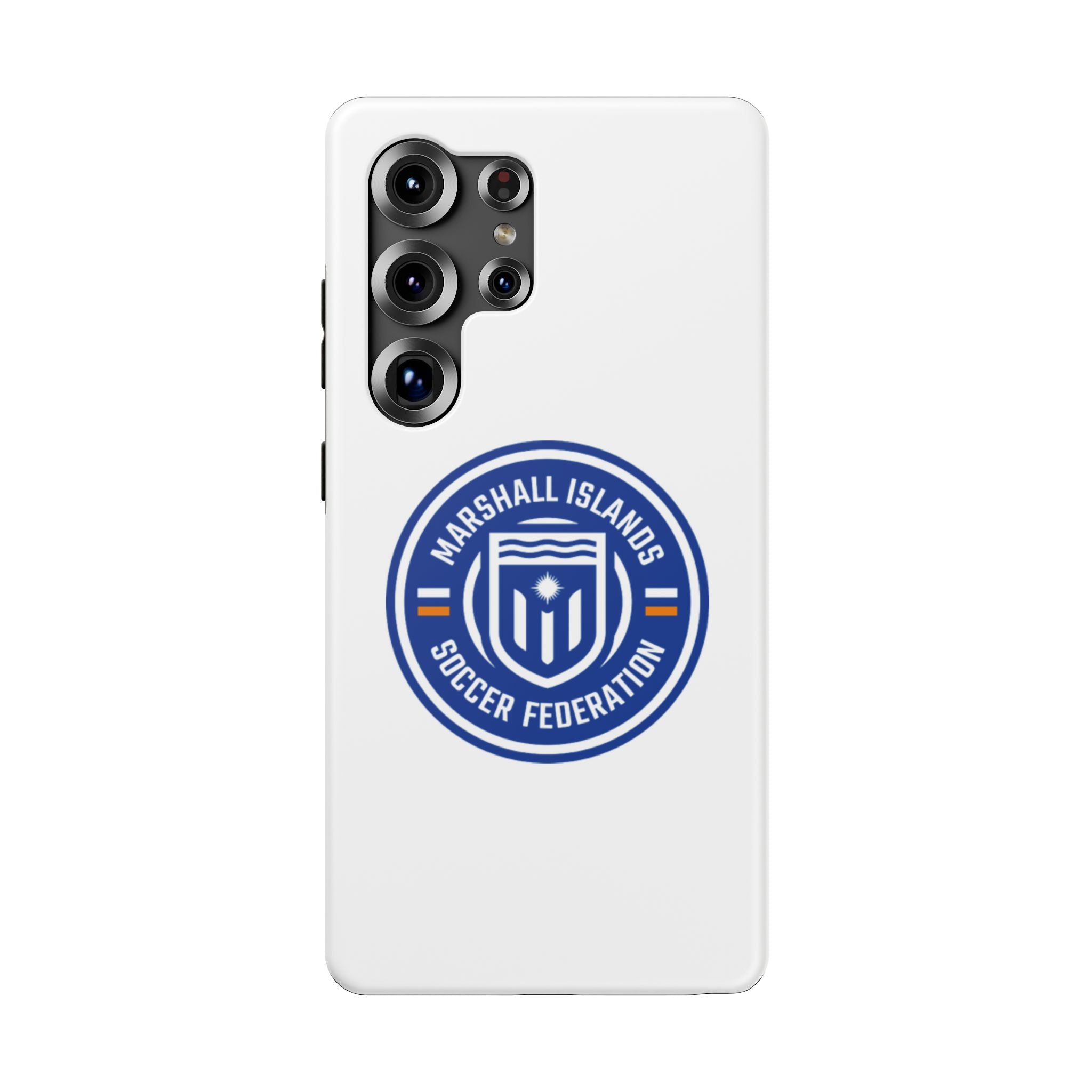 Marshall Islands Soccer Federation Phone Case — Impact-Resistant Protective Cover