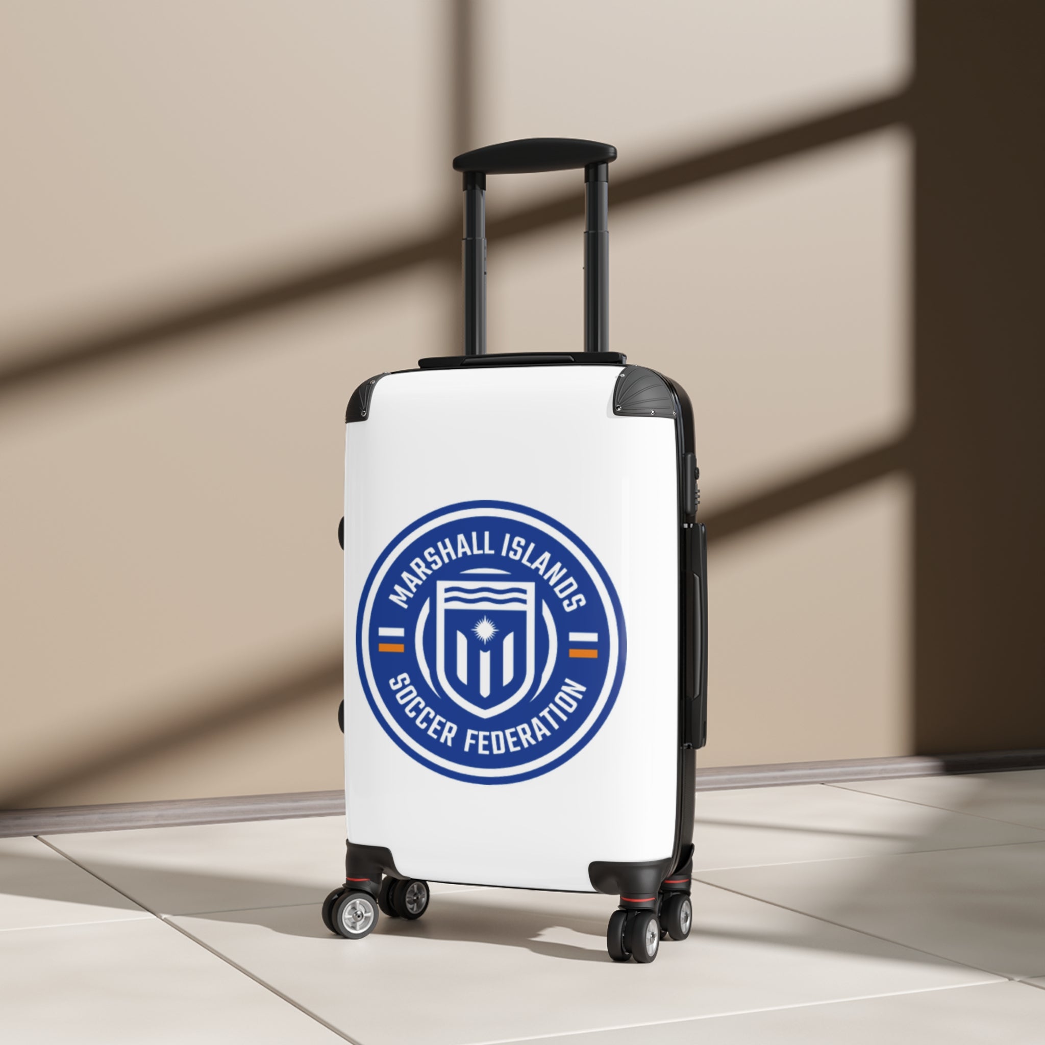 Marshall Islands Soccer Federation Carry-On Suitcase