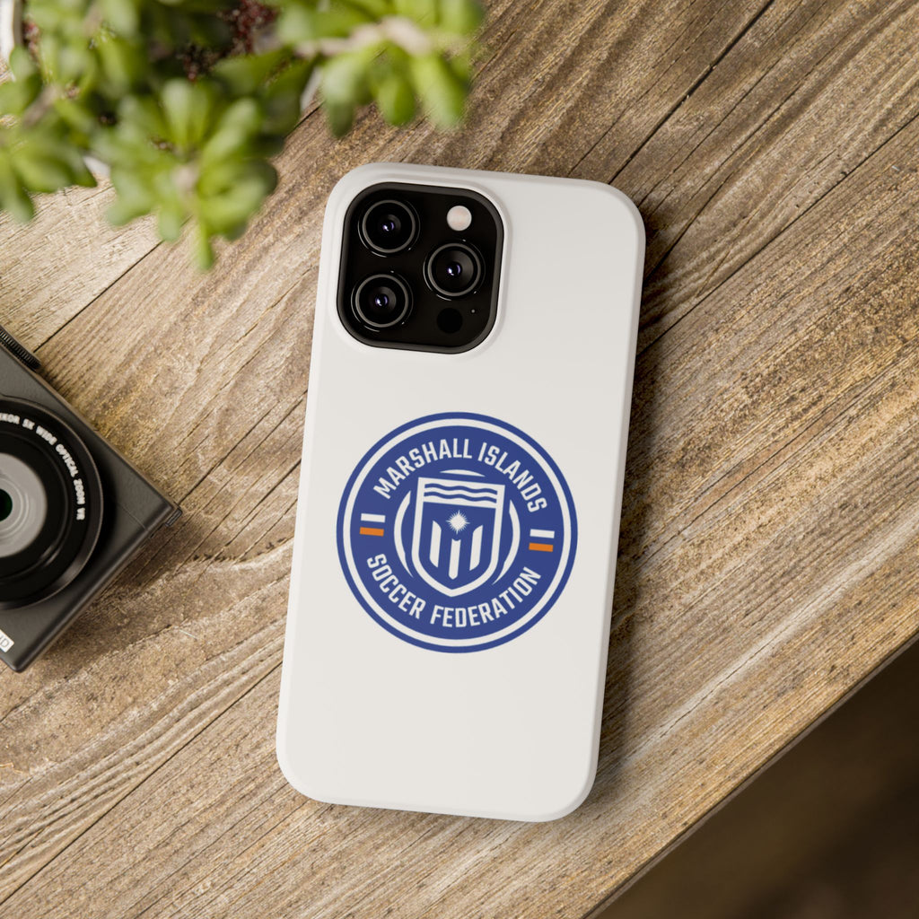 Marshall Islands Soccer Federation Phone Case — Impact-Resistant Protective Cover