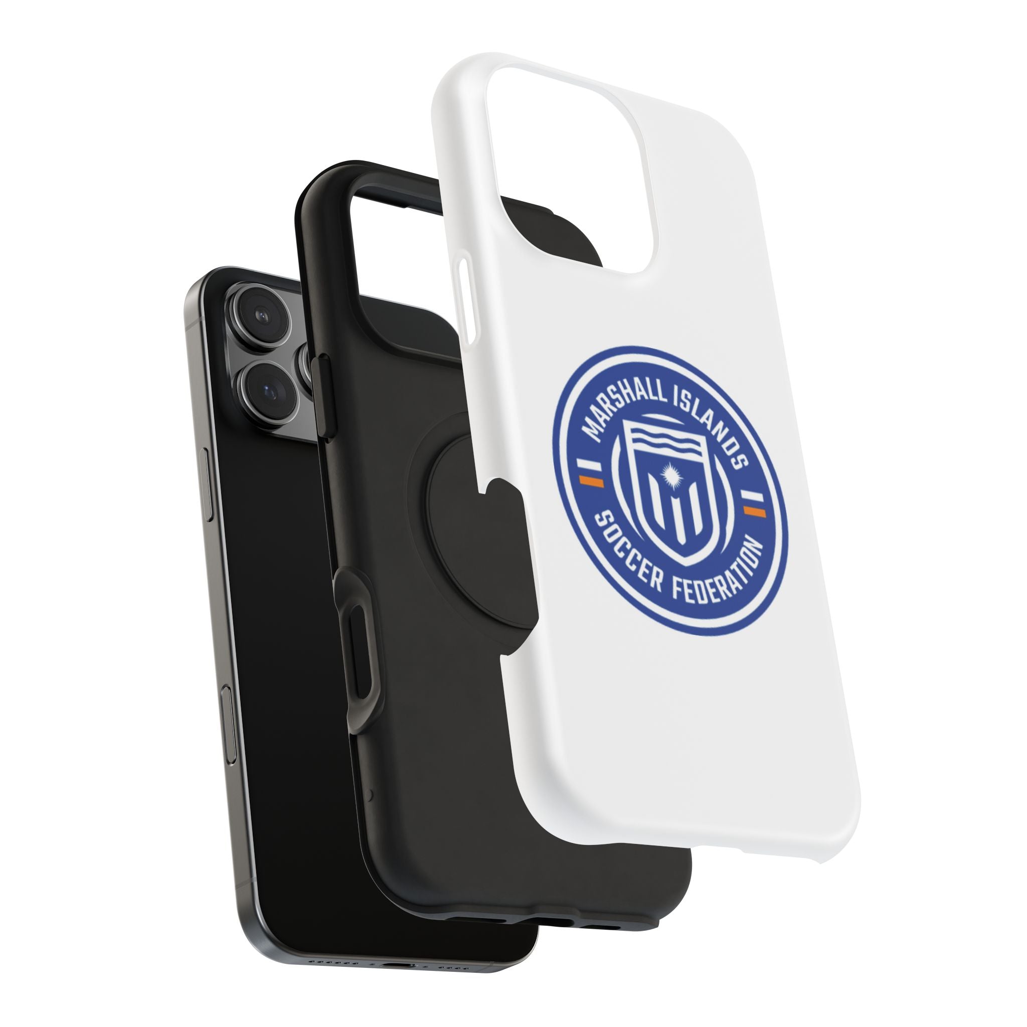 Marshall Islands Soccer Federation Phone Case — Impact-Resistant Protective Cover