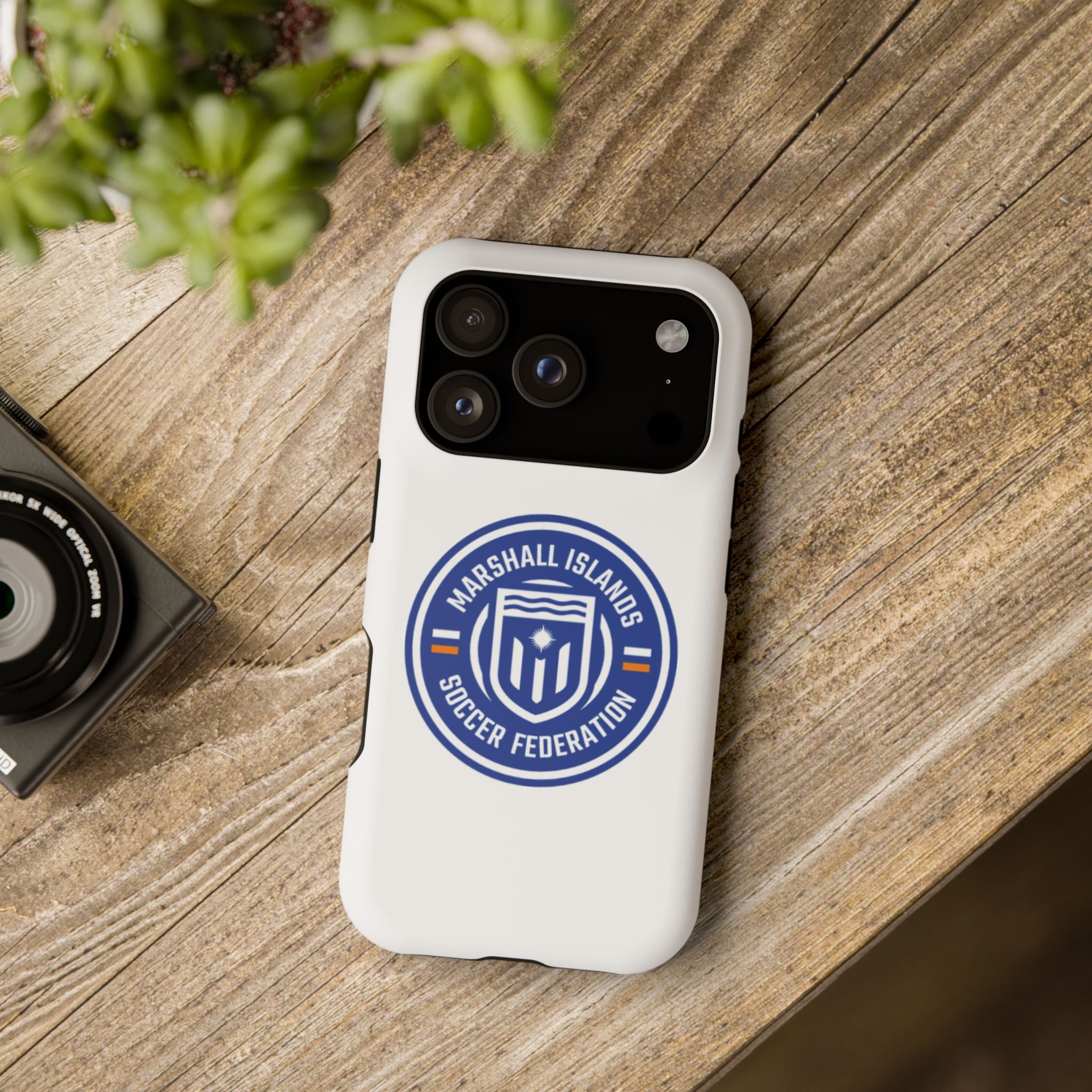 Marshall Islands Soccer Federation Phone Case — Impact-Resistant Protective Cover
