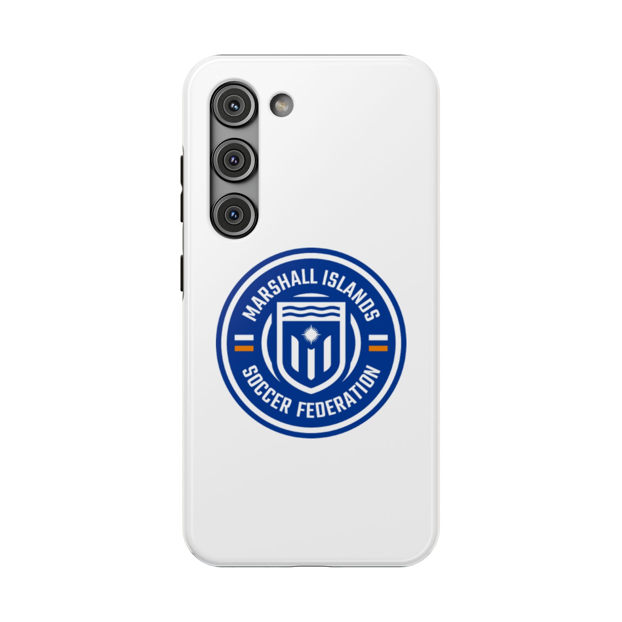 Marshall Islands Soccer Federation Phone Case — Impact-Resistant Protective Cover