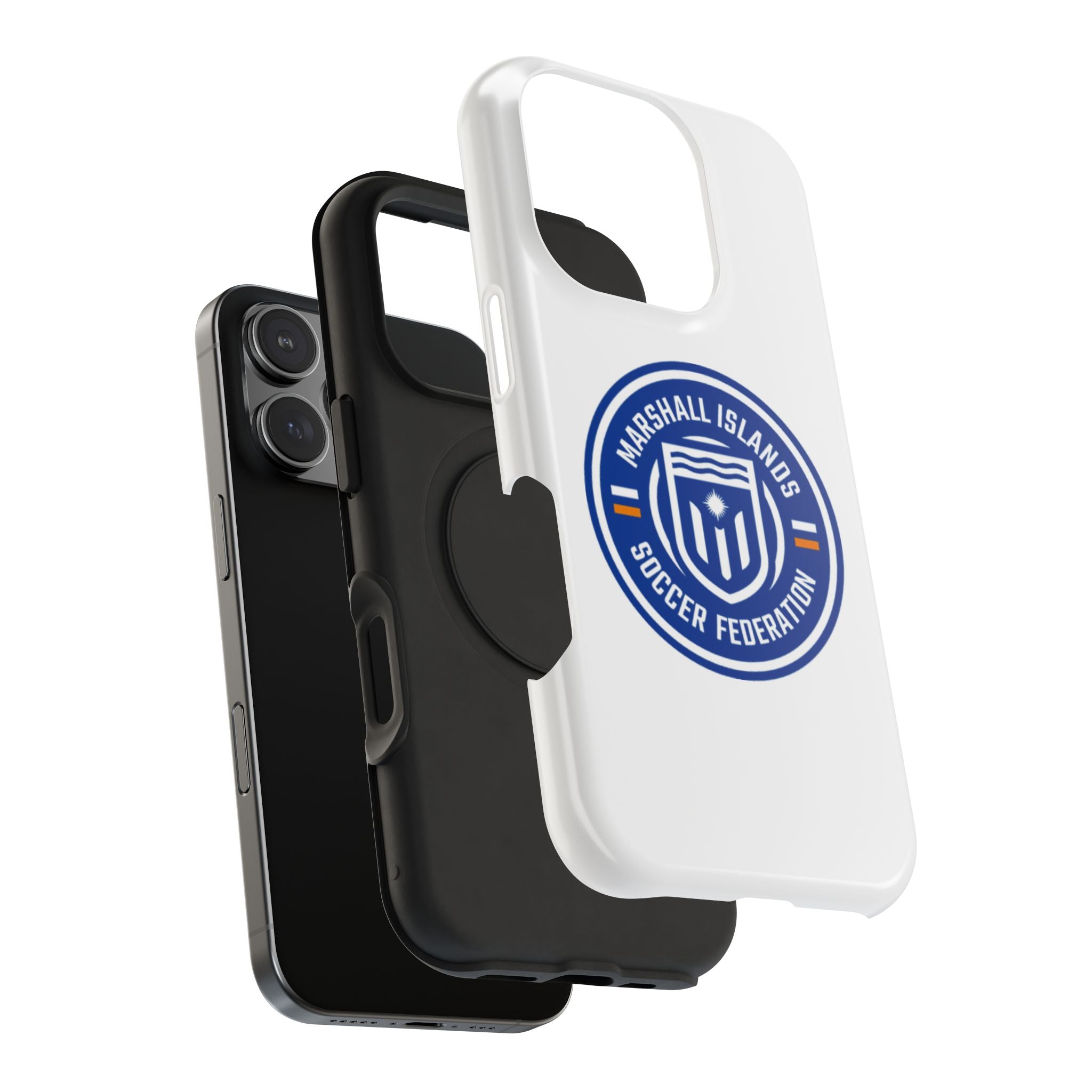 Marshall Islands Soccer Federation Phone Case — Impact-Resistant Protective Cover