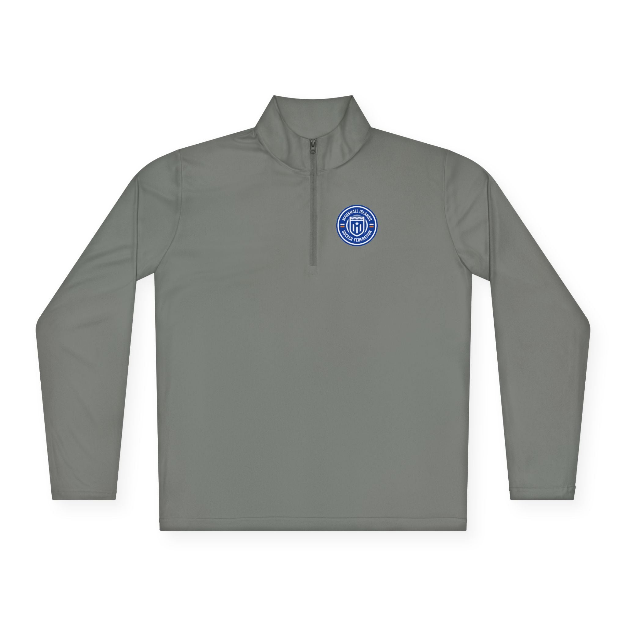 Nantucket Club Quarter-Zip Pullover - MISF Coastal Nautical Emblem