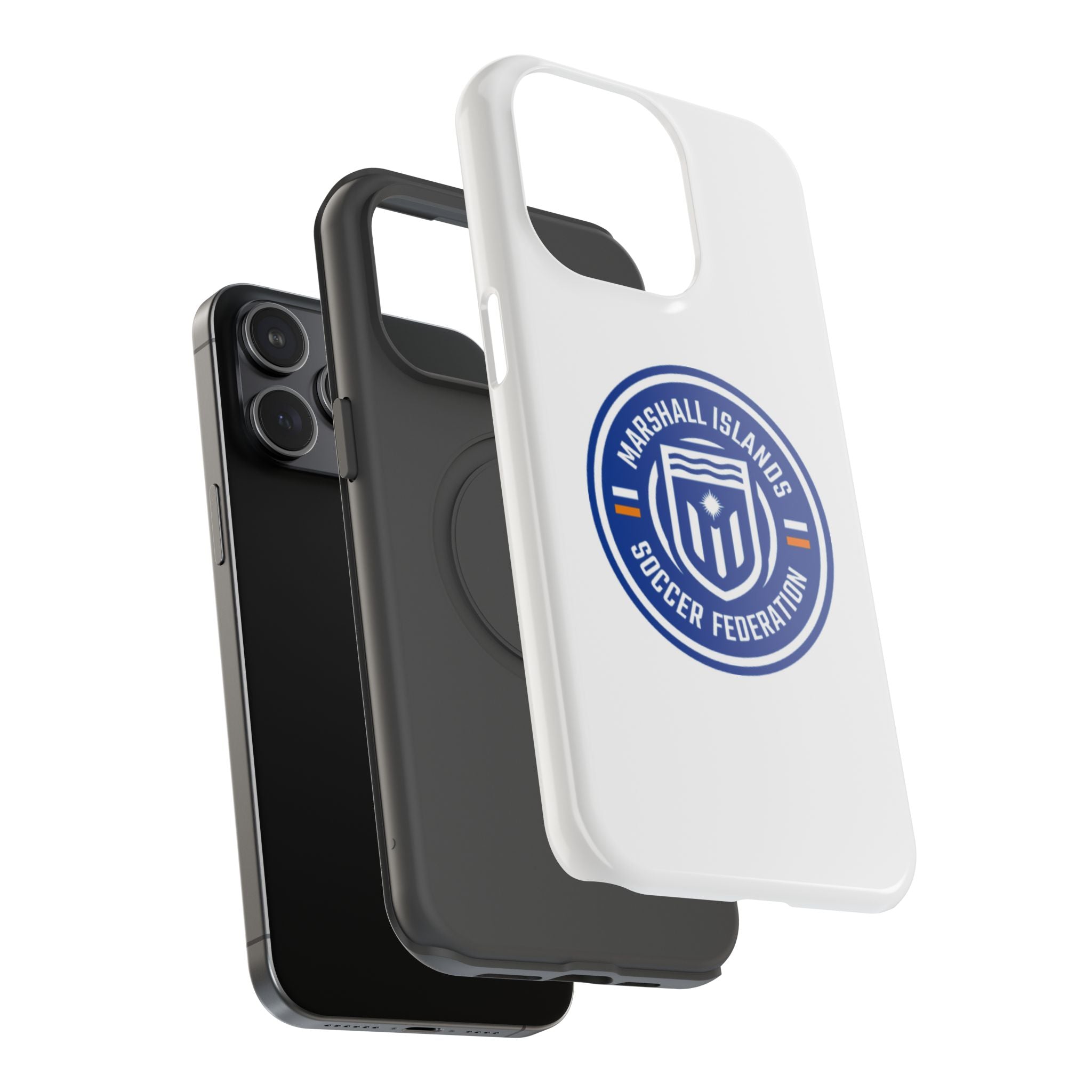 Marshall Islands Soccer Federation Phone Case — Impact-Resistant Protective Cover