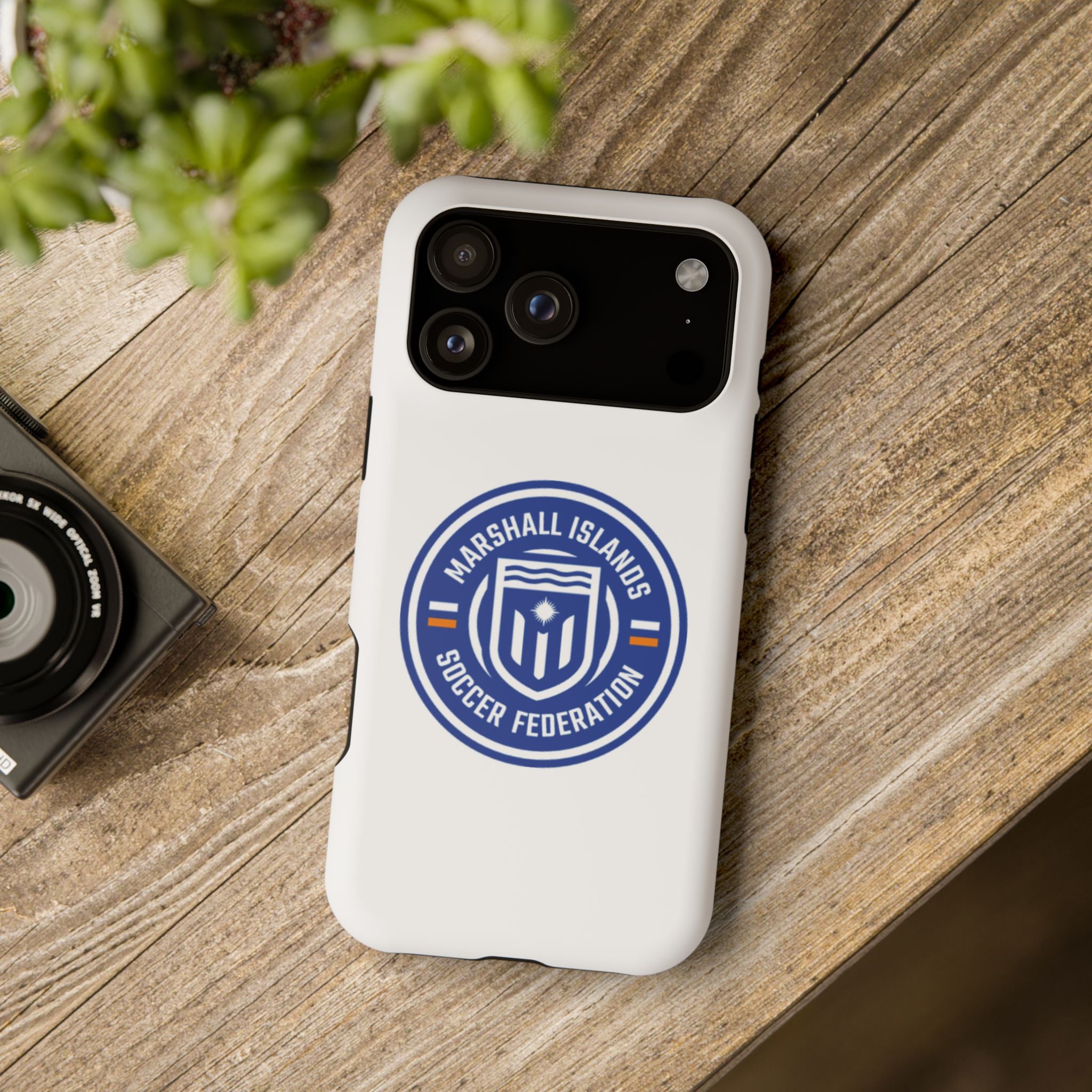 Marshall Islands Soccer Federation Phone Case — Impact-Resistant Protective Cover
