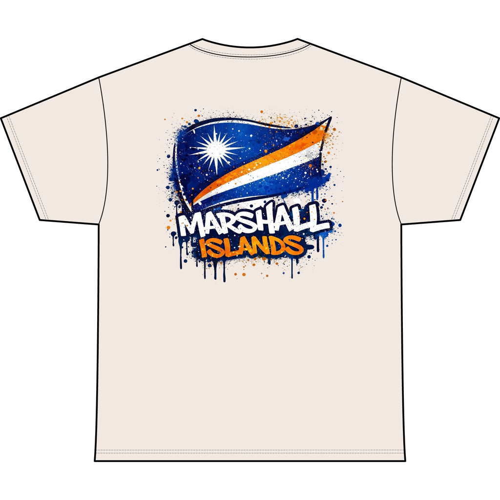 Marshall Islands Flag Graphic Tee — Tropical Pride T‑Shirt