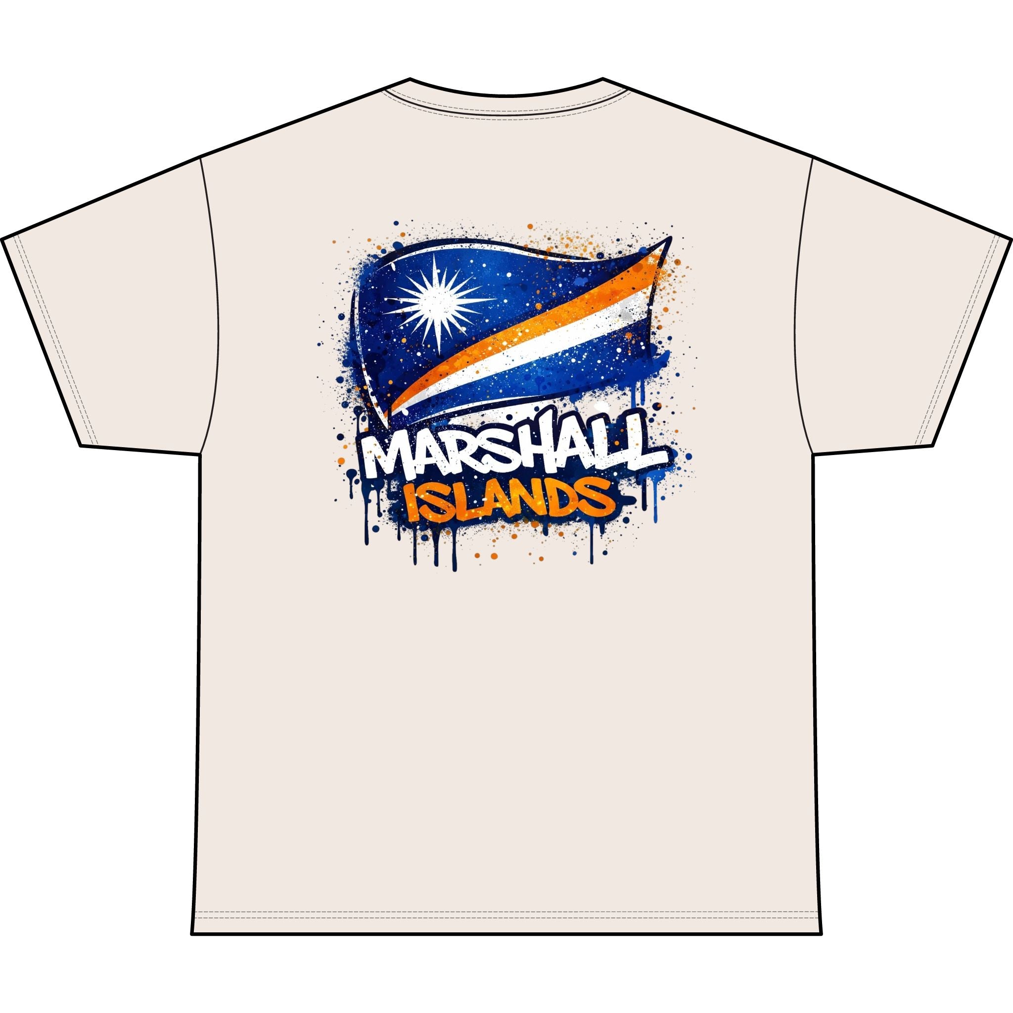 Marshall Islands Flag Graphic Tee — Tropical Pride T‑Shirt