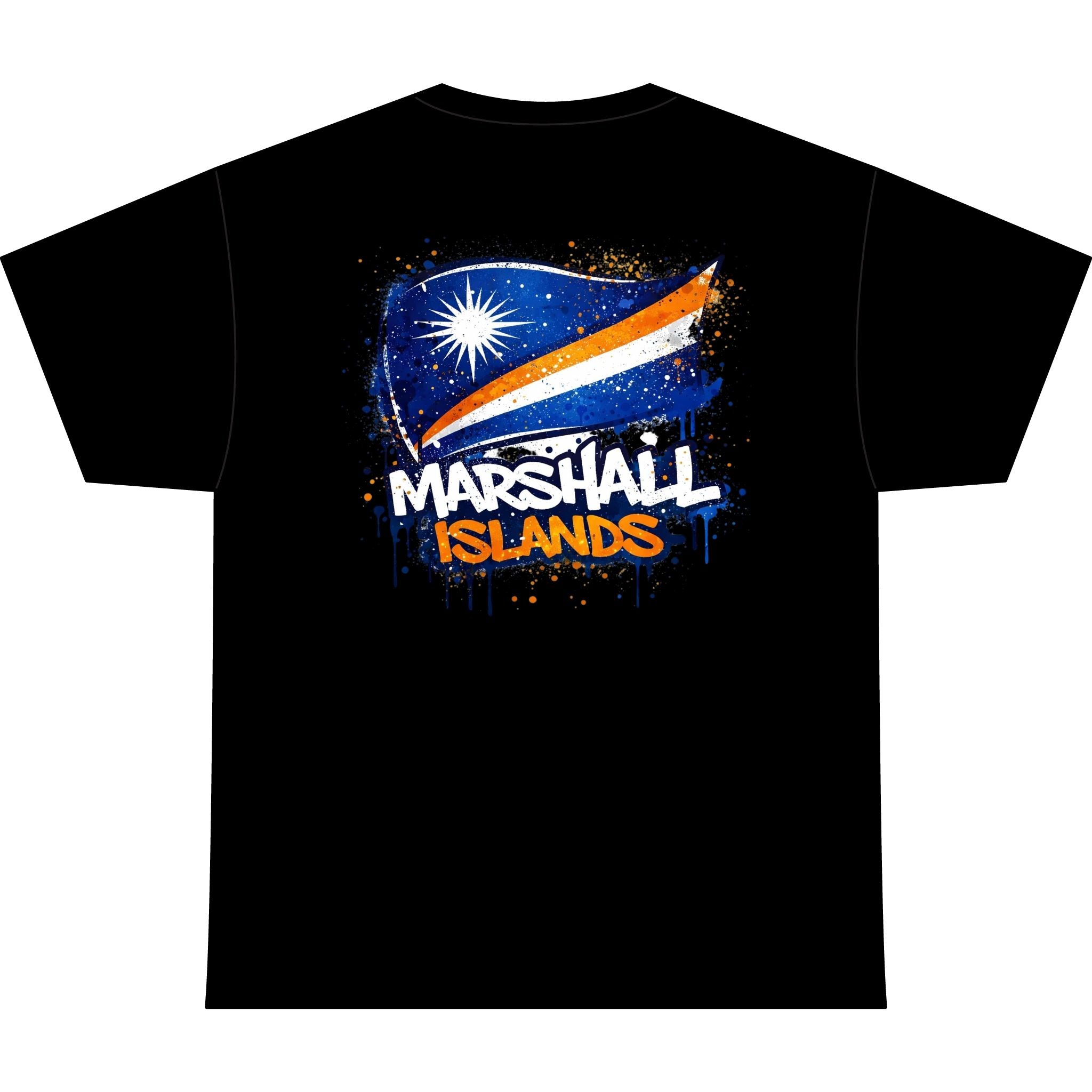 Marshall Islands Flag Graphic Tee — Tropical Pride T‑Shirt