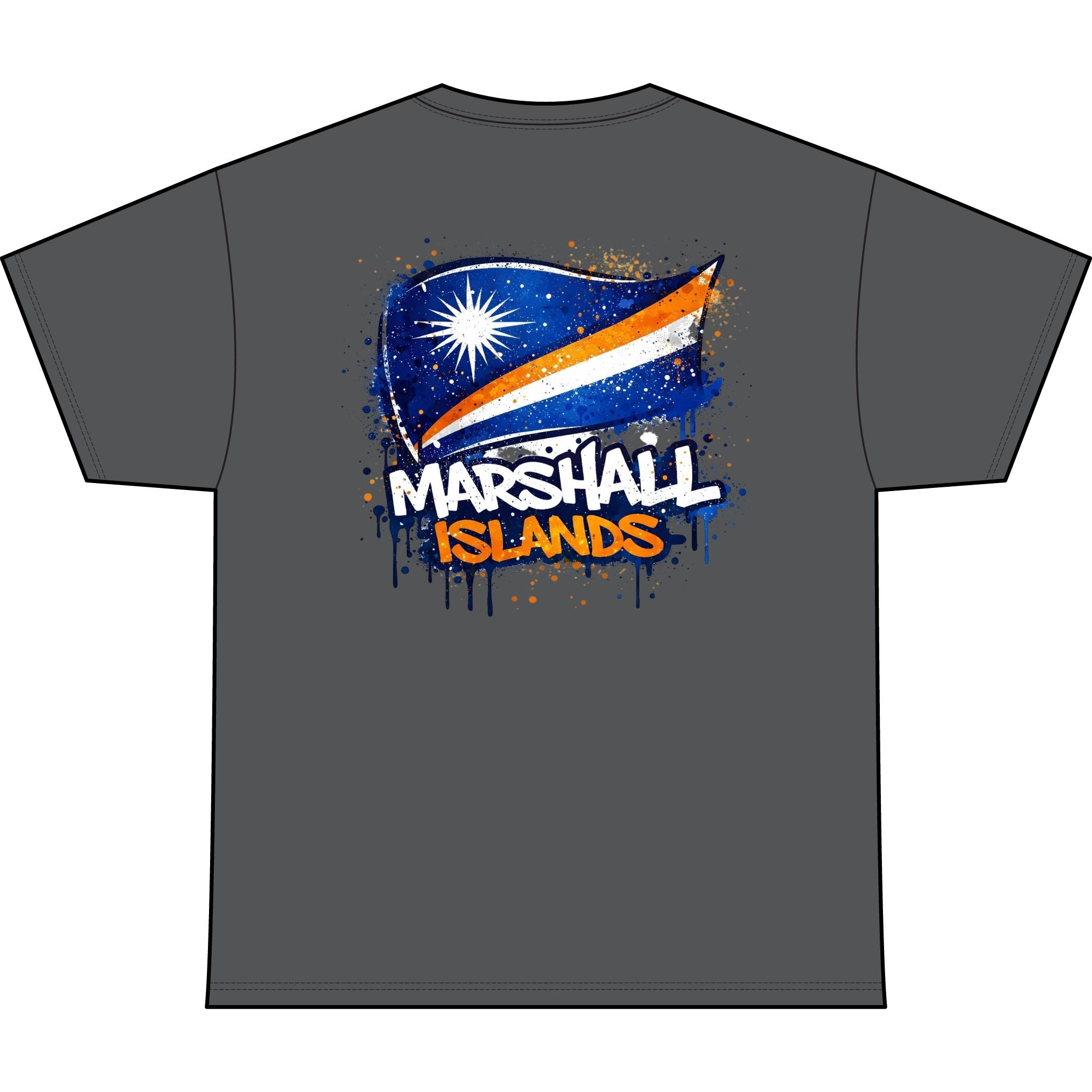 Marshall Islands Flag Graphic Tee — Tropical Pride T‑Shirt
