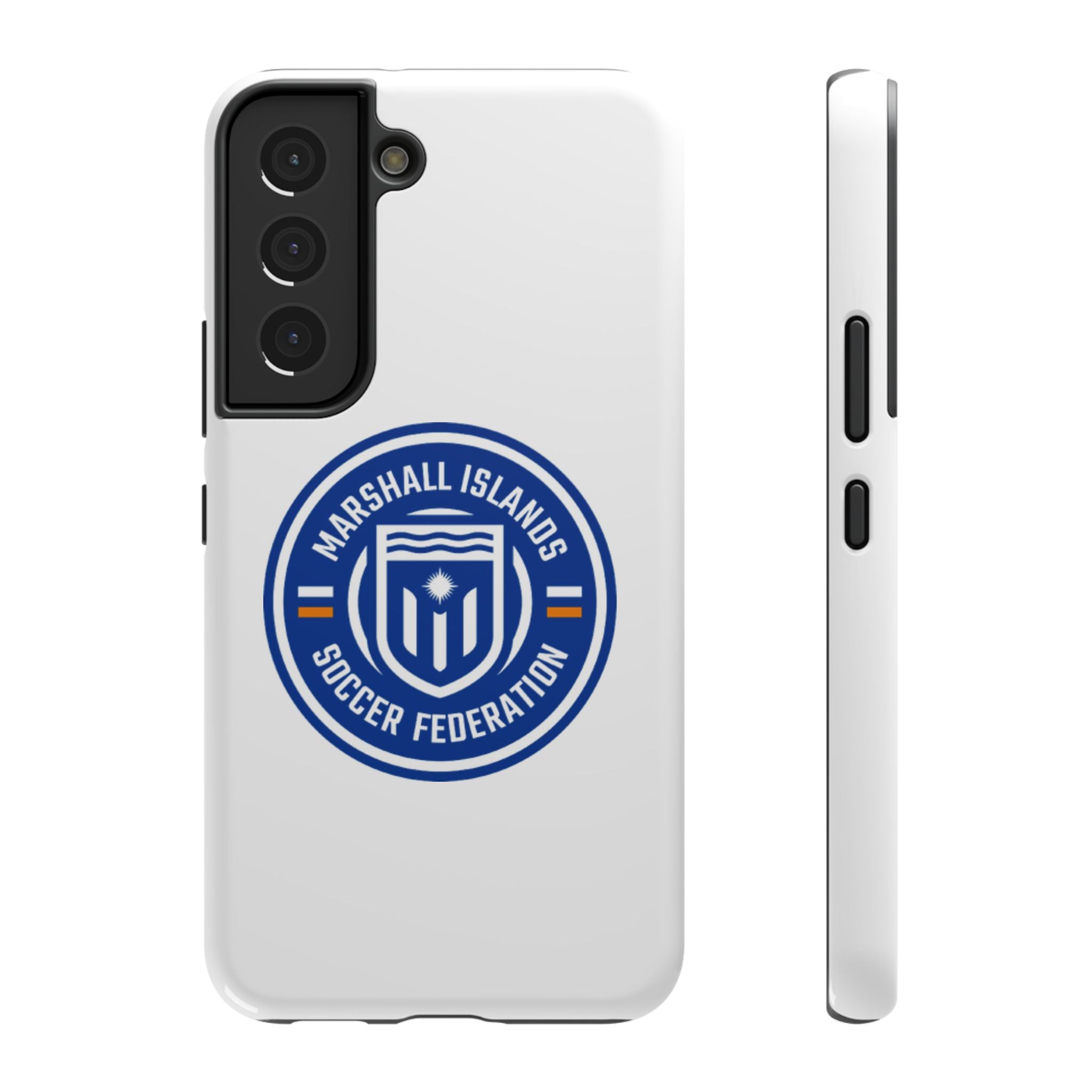 Marshall Islands Soccer Federation Phone Case — Impact-Resistant Protective Cover
