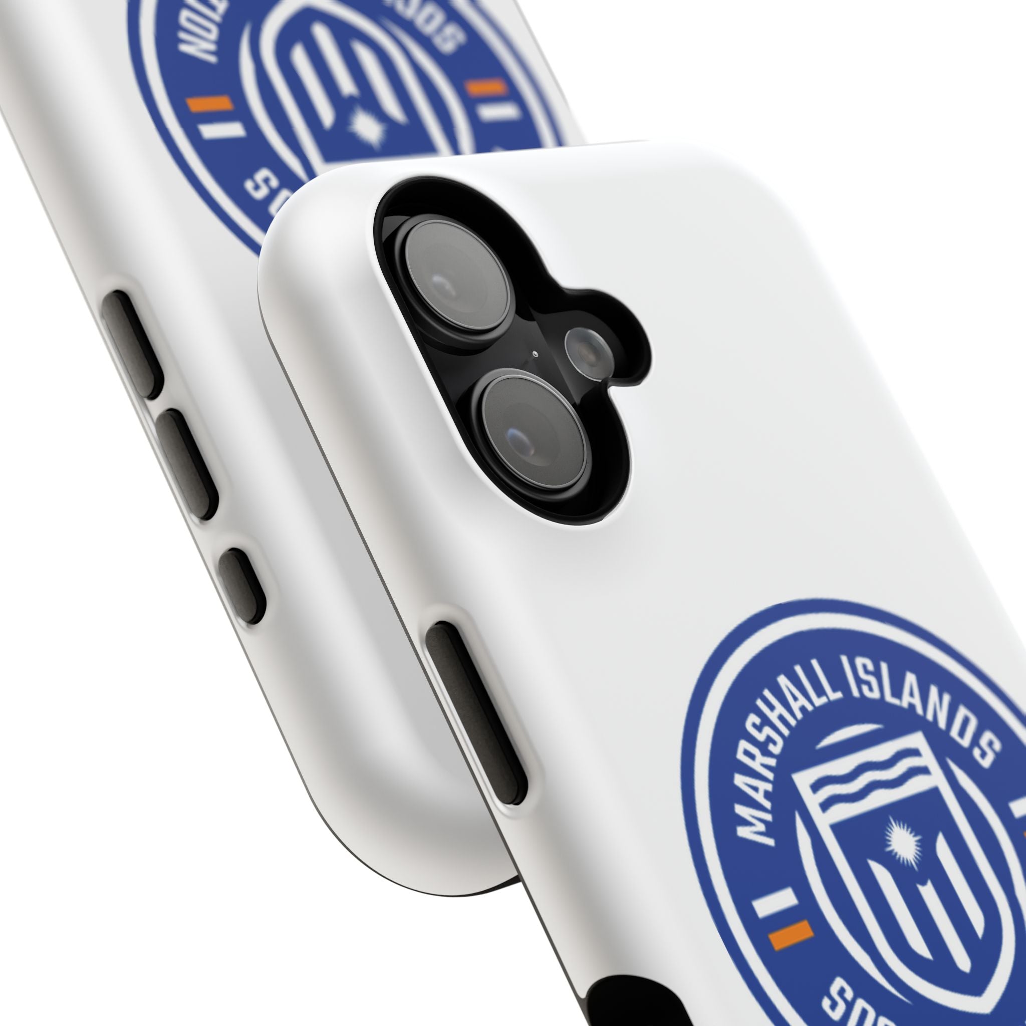 Marshall Islands Soccer Federation Phone Case — Impact-Resistant Protective Cover