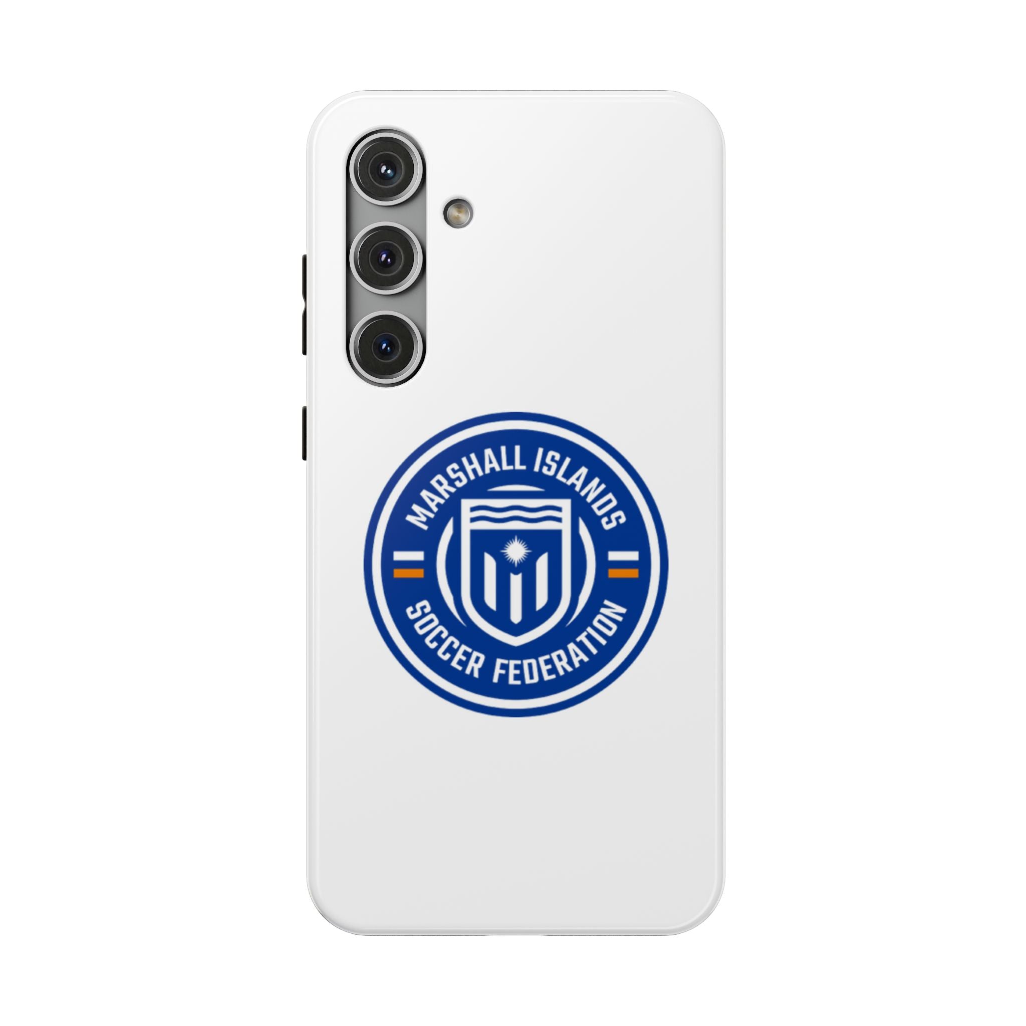 Marshall Islands Soccer Federation Phone Case — Impact-Resistant Protective Cover