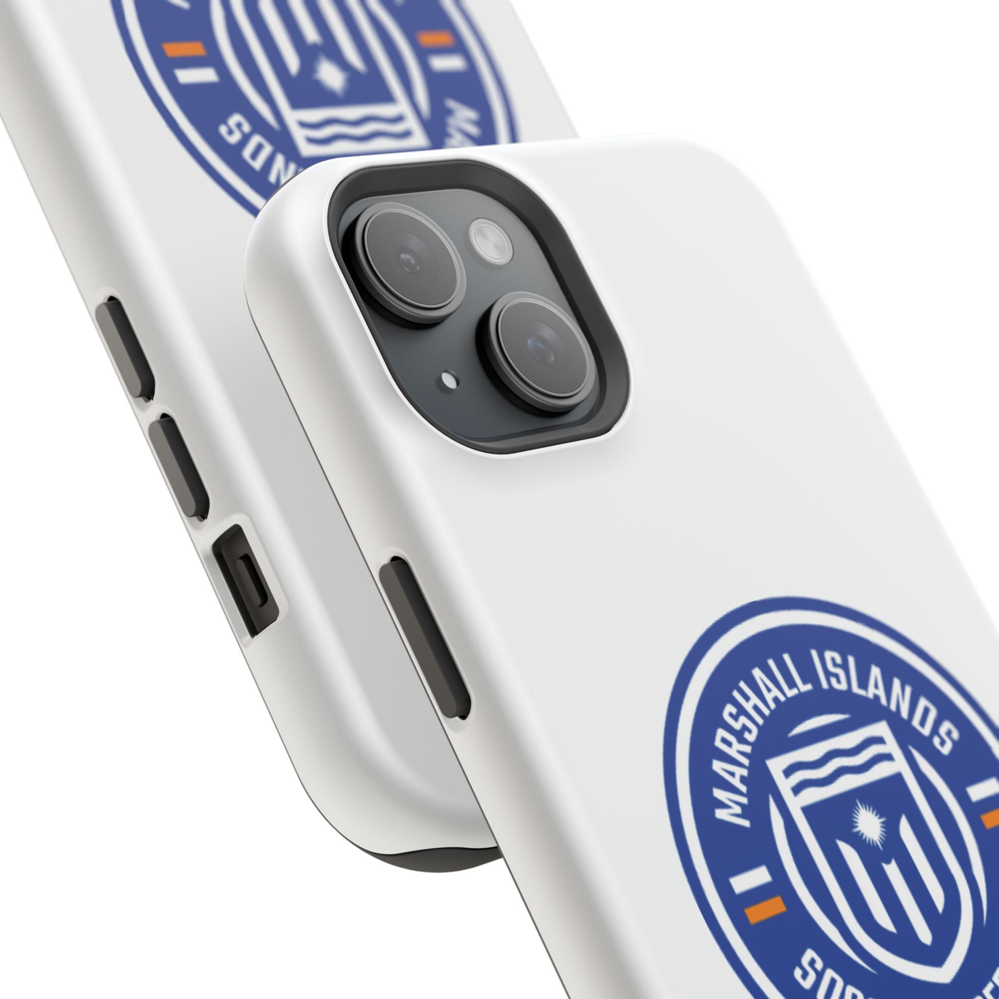 Marshall Islands Soccer Federation Phone Case — Impact-Resistant Protective Cover