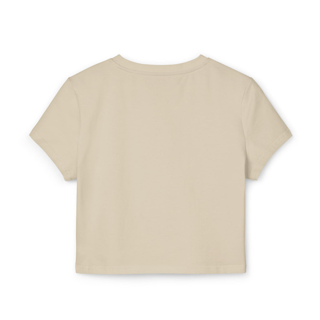 Marshall Islands Soccer Federation Women’s Baby Tee — Tropical Soccer Graphic Crop Top