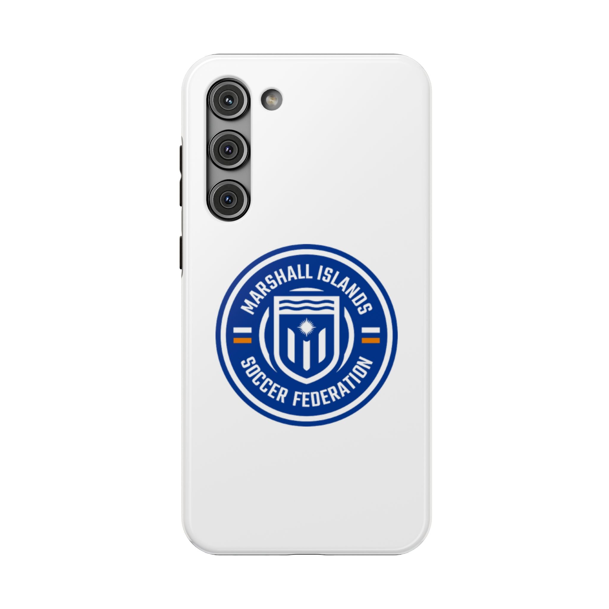 Marshall Islands Soccer Federation Phone Case — Impact-Resistant Protective Cover