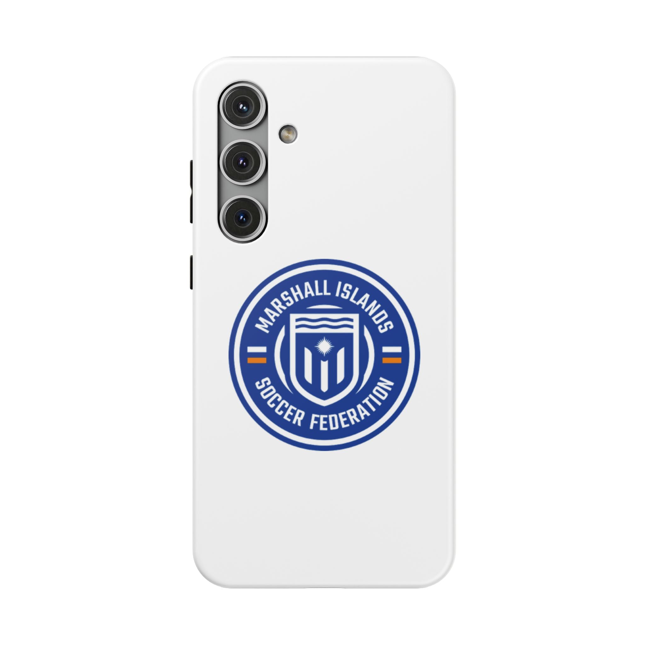 Marshall Islands Soccer Federation Phone Case — Impact-Resistant Protective Cover