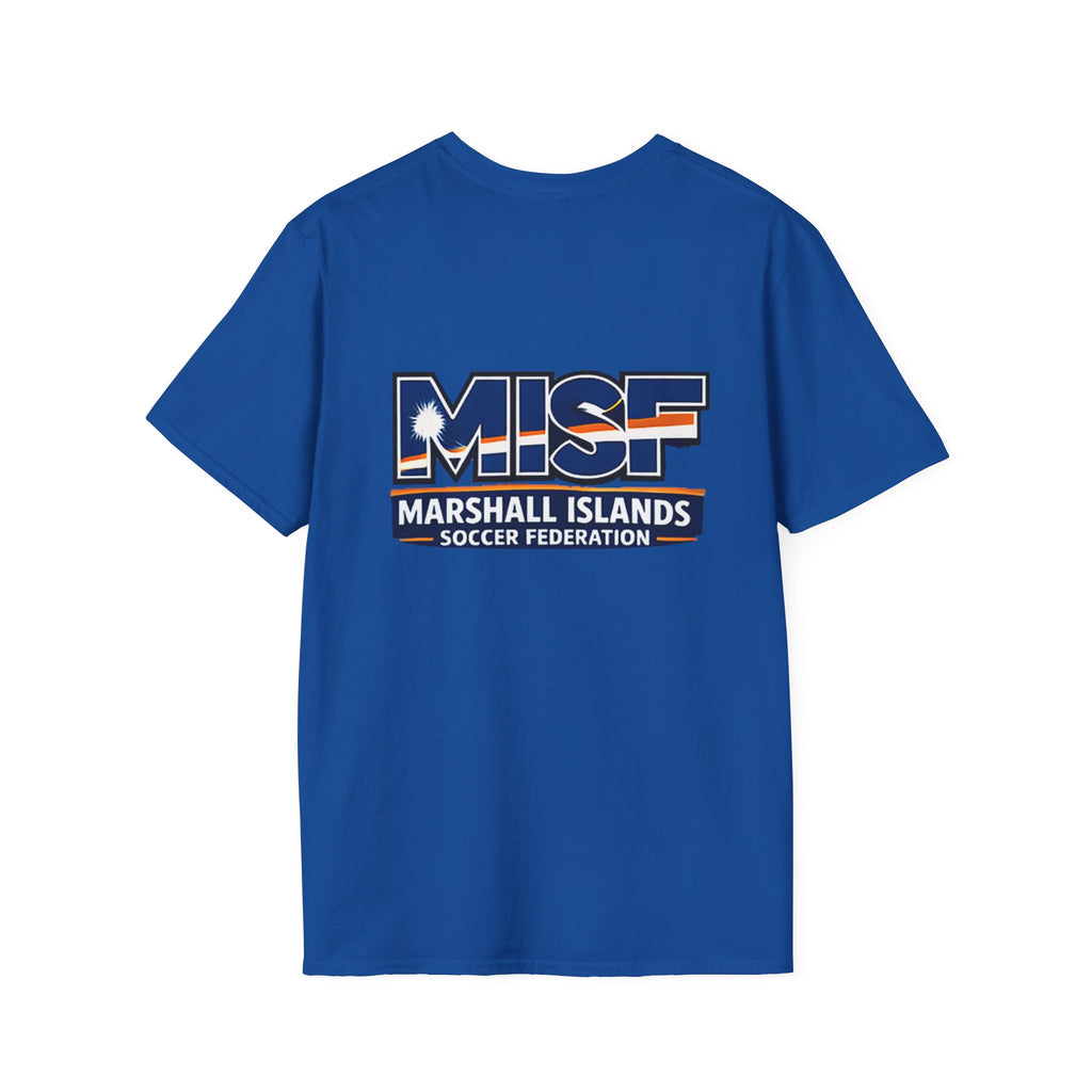 Marshall Islands Soccer Federation Tee — MISF Flag Logo T-Shirt