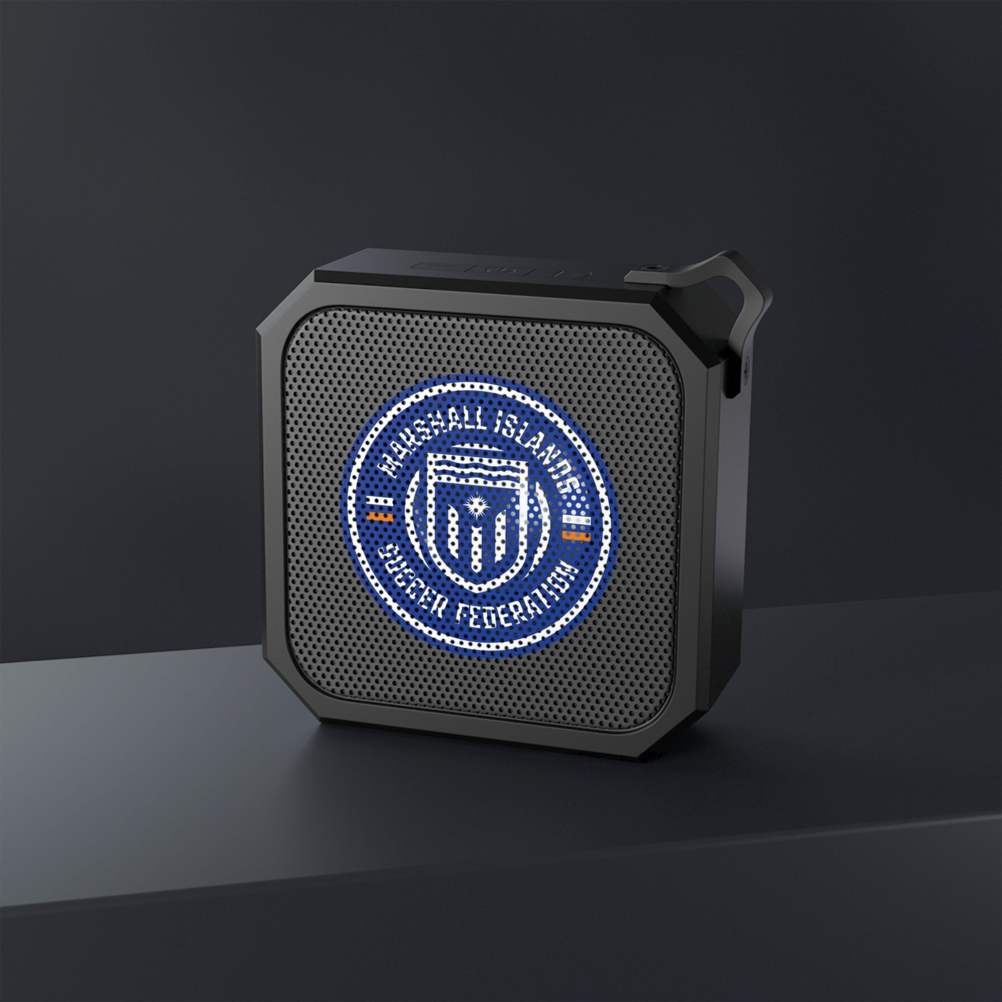 Marshall Islands Emblem Outdoor Bluetooth Speaker — Rugged Portable Waterproof Speaker