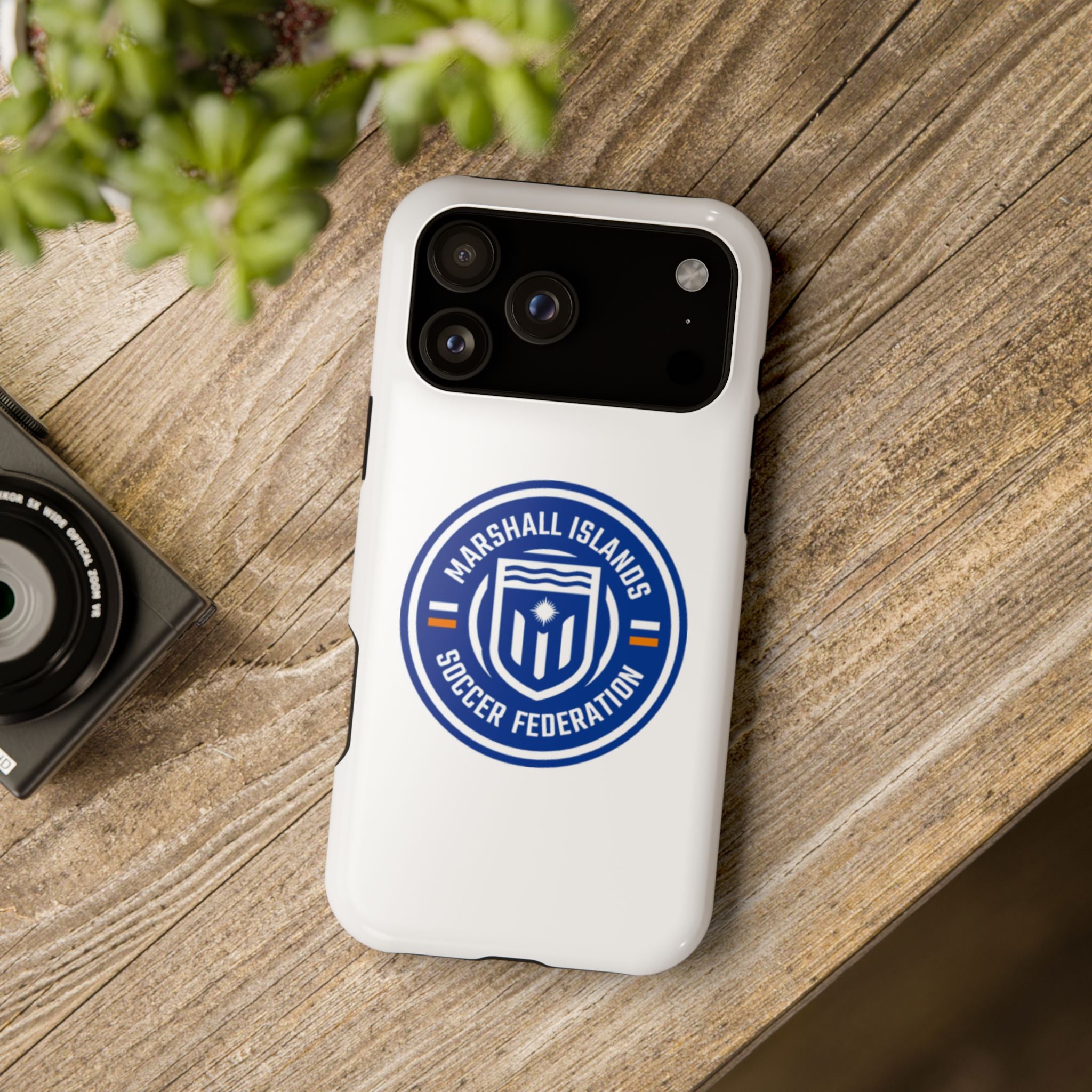 Marshall Islands Soccer Federation Phone Case — Impact-Resistant Protective Cover