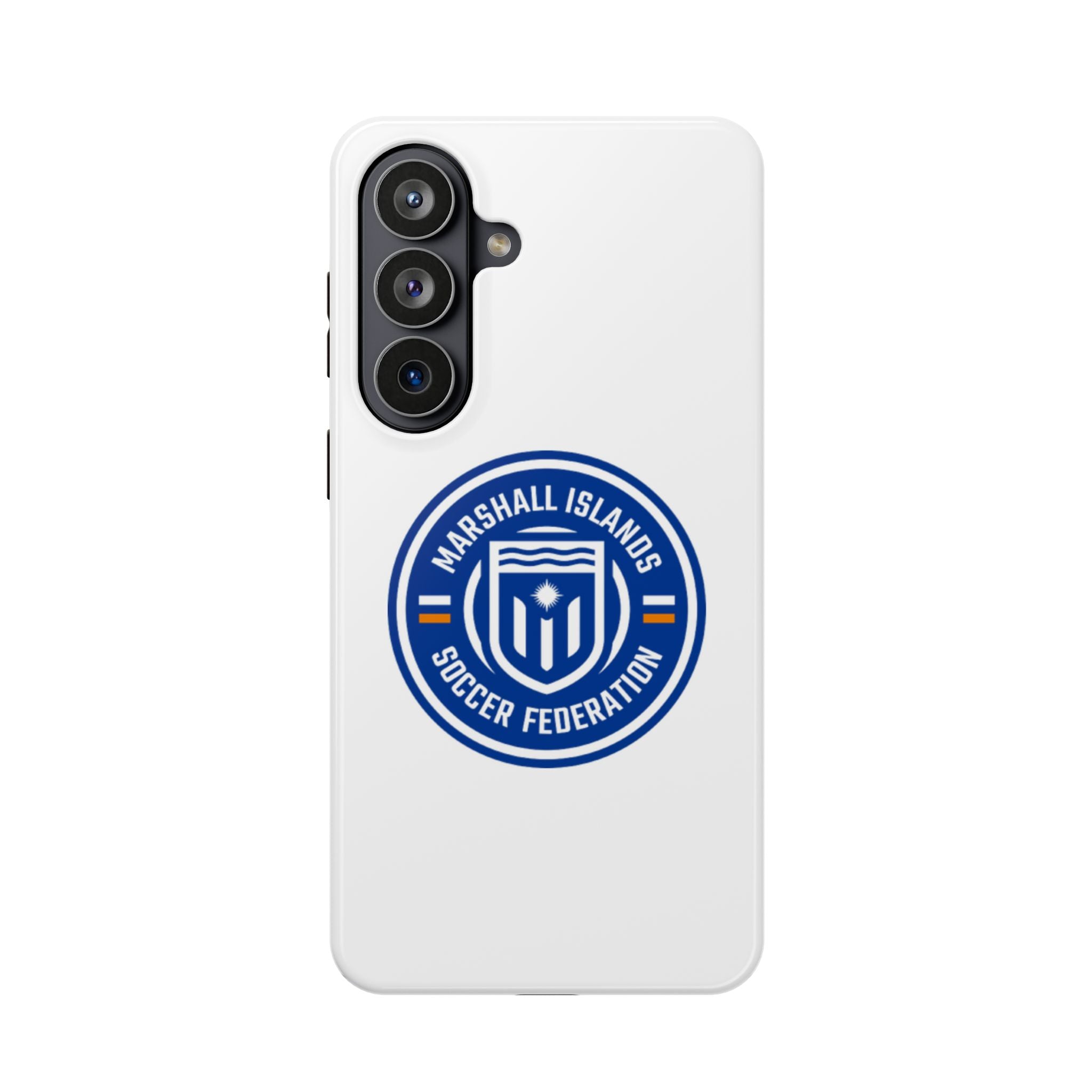 Marshall Islands Soccer Federation Phone Case — Impact-Resistant Protective Cover