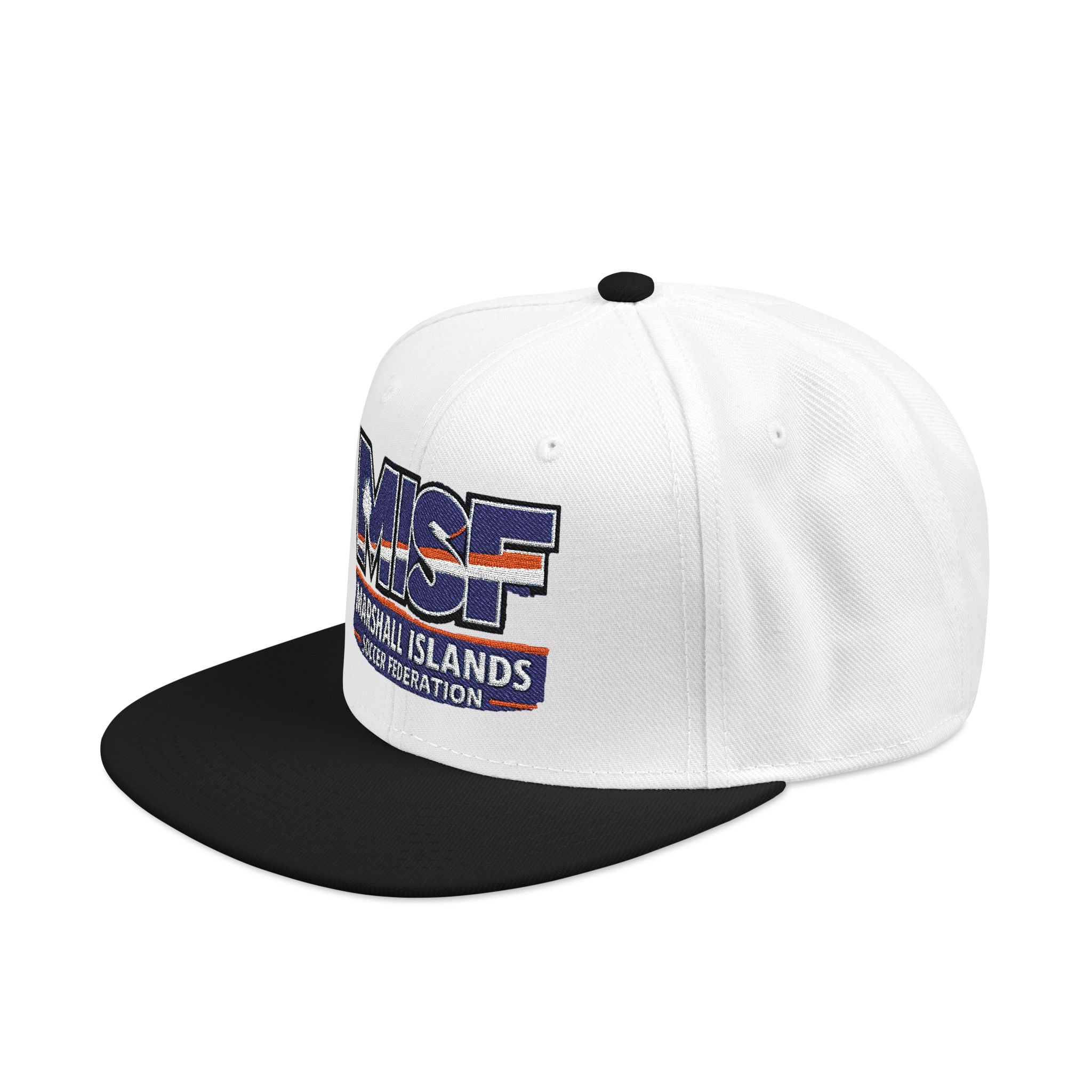 Snapback Flat-Billed Cap MISF Flag Logo