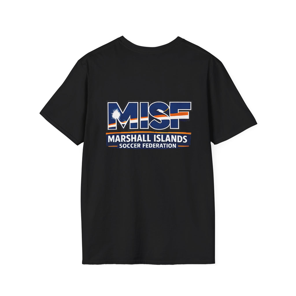 Marshall Islands Soccer Federation Tee — MISF Flag Logo T-Shirt