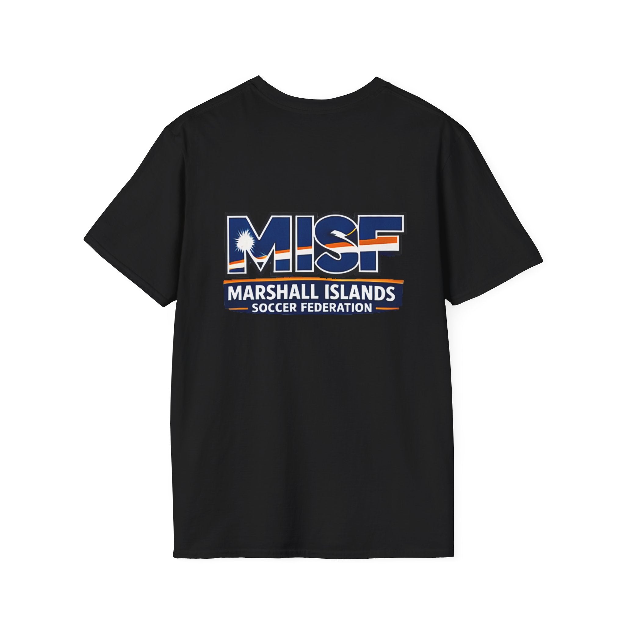 Marshall Islands Soccer Federation Tee — MISF Flag Logo T-Shirt