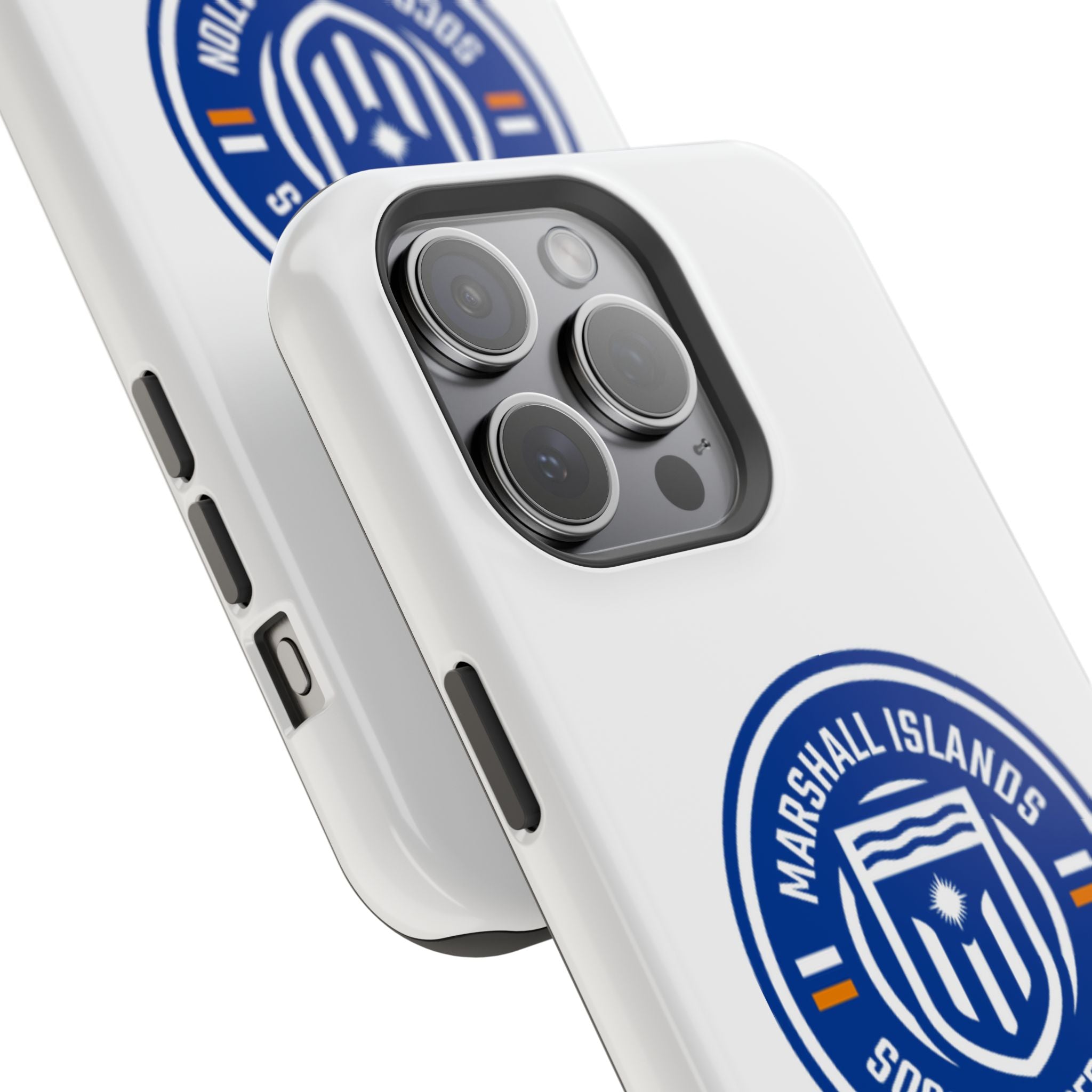 Marshall Islands Soccer Federation Phone Case — Impact-Resistant Protective Cover