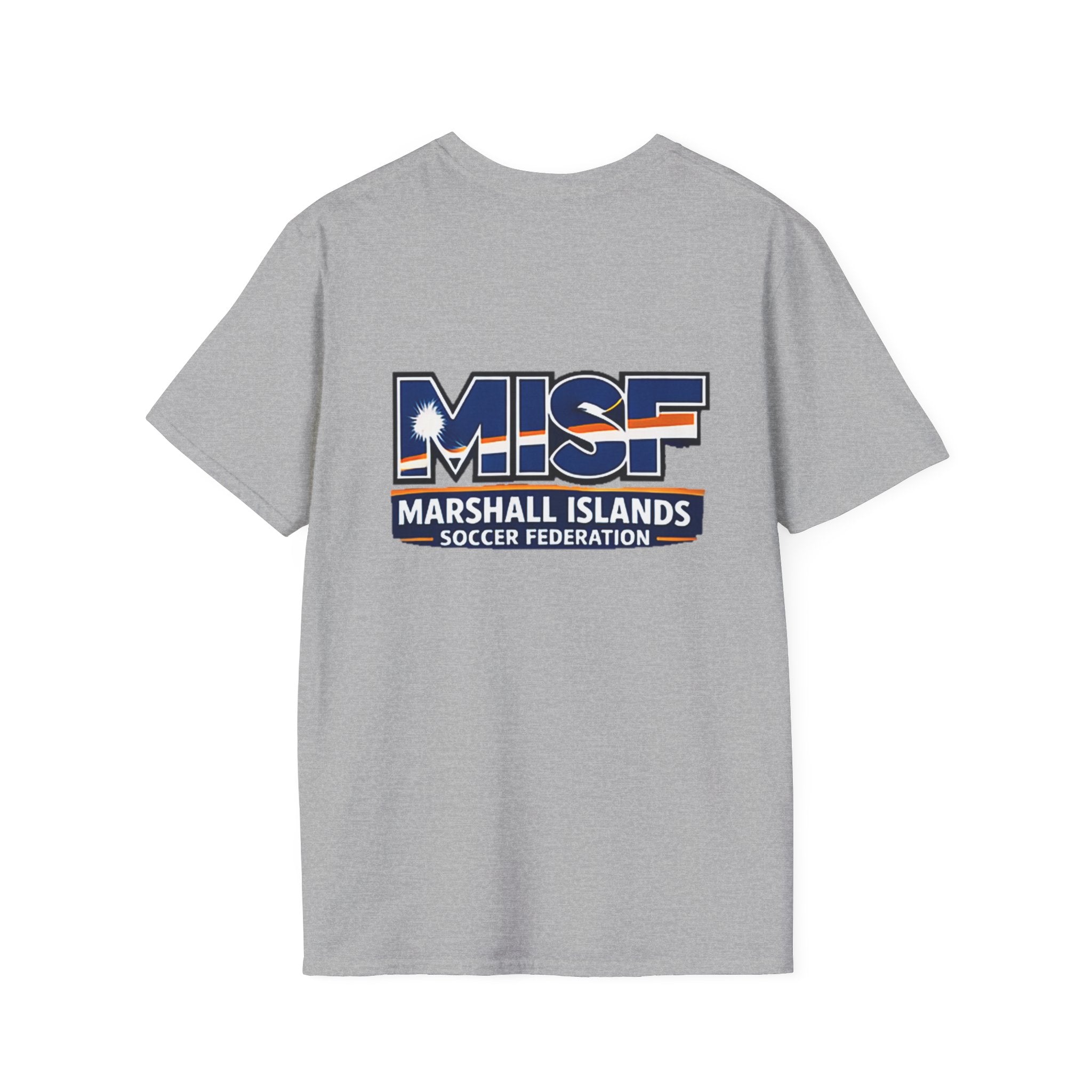 Marshall Islands Soccer Federation Tee — MISF Flag Logo T-Shirt