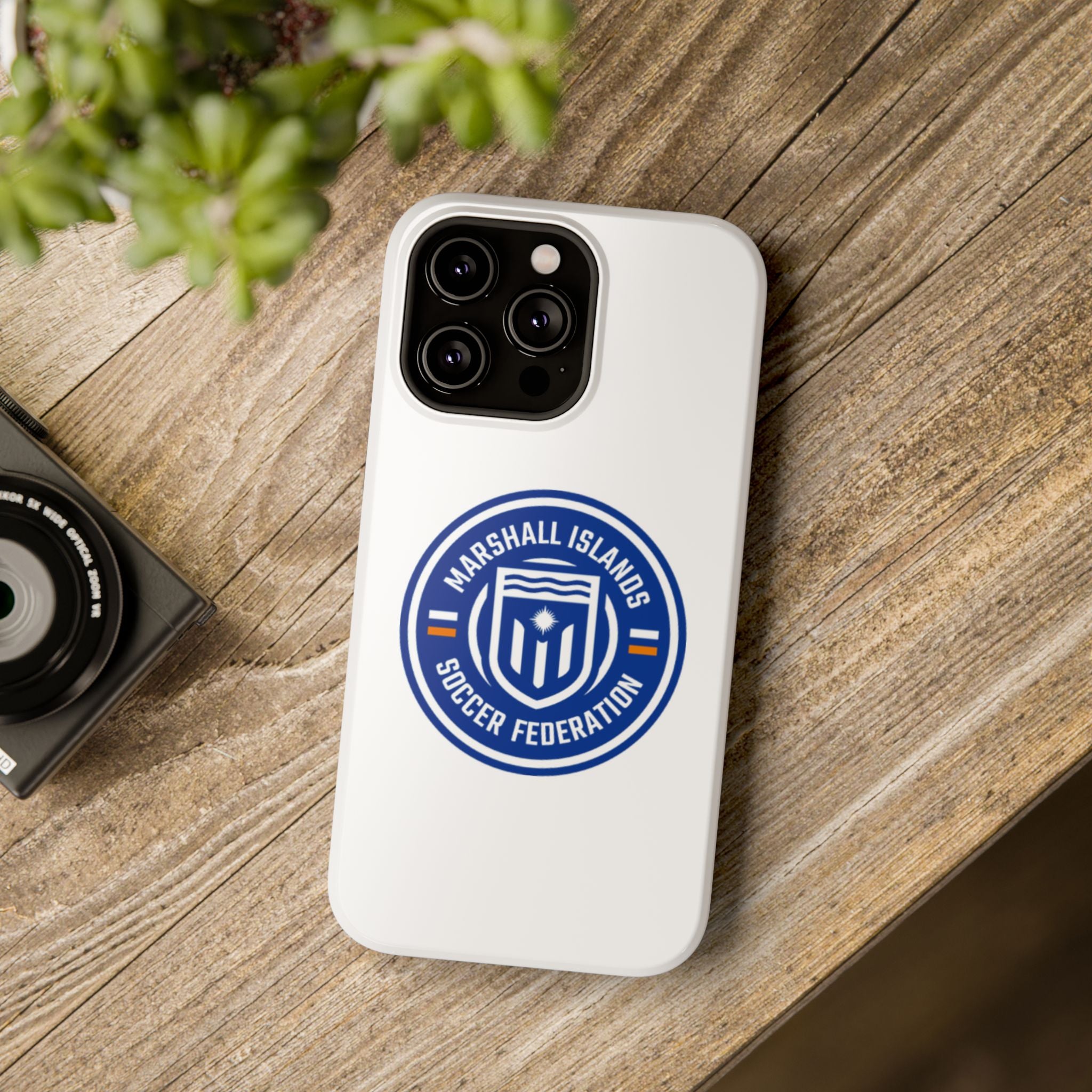 Marshall Islands Soccer Federation Phone Case — Impact-Resistant Protective Cover
