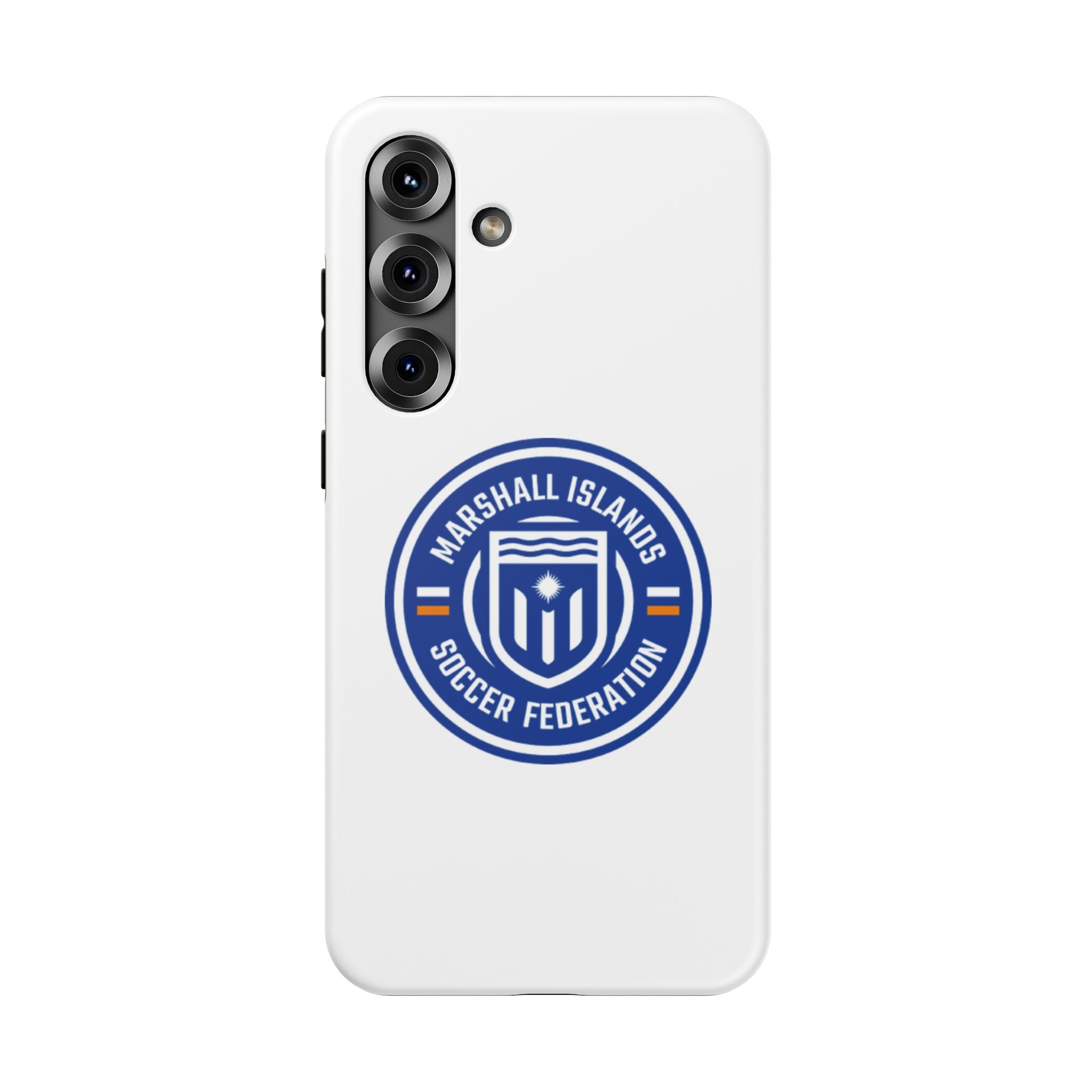 Marshall Islands Soccer Federation Phone Case — Impact-Resistant Protective Cover