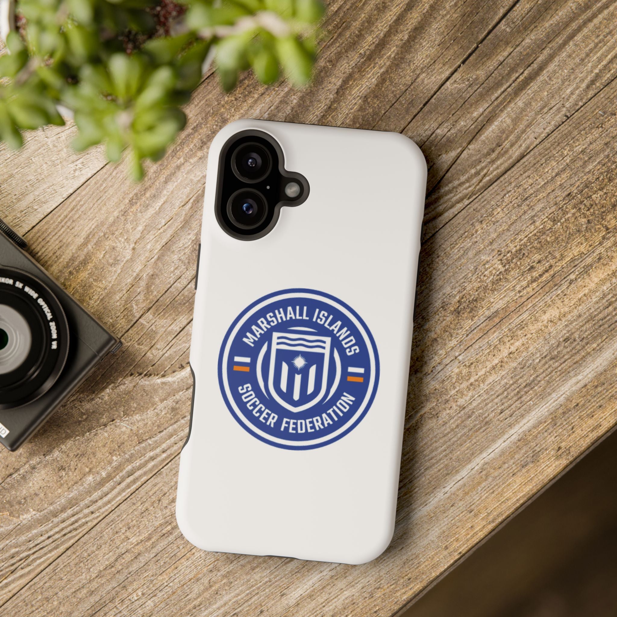 Marshall Islands Soccer Federation Phone Case — Impact-Resistant Protective Cover