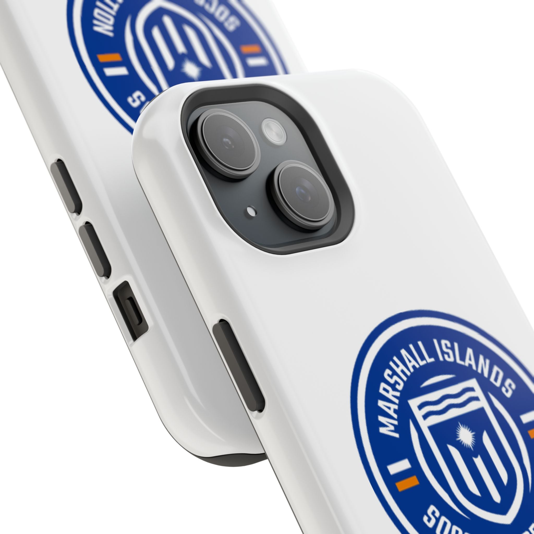 Marshall Islands Soccer Federation Phone Case — Impact-Resistant Protective Cover