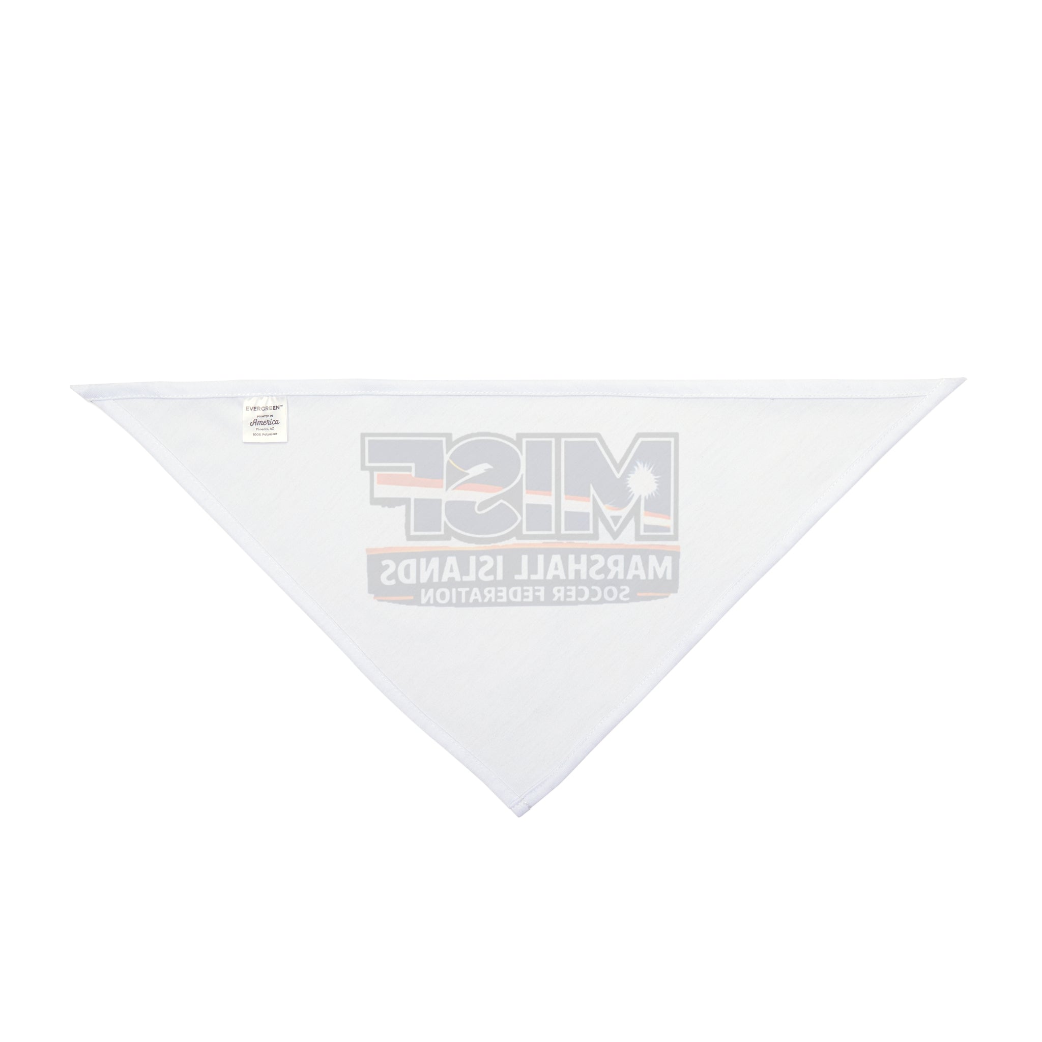 Pet Bandana — Marshall Islands Soccer Federation (MISF) Dog & Cat Bandana