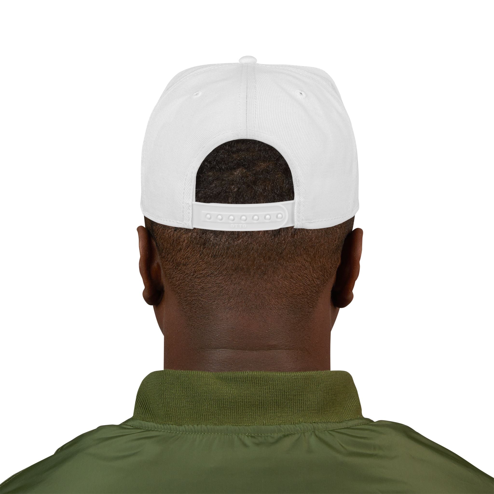 Snapback Flat-Billed Cap MISF Flag Logo