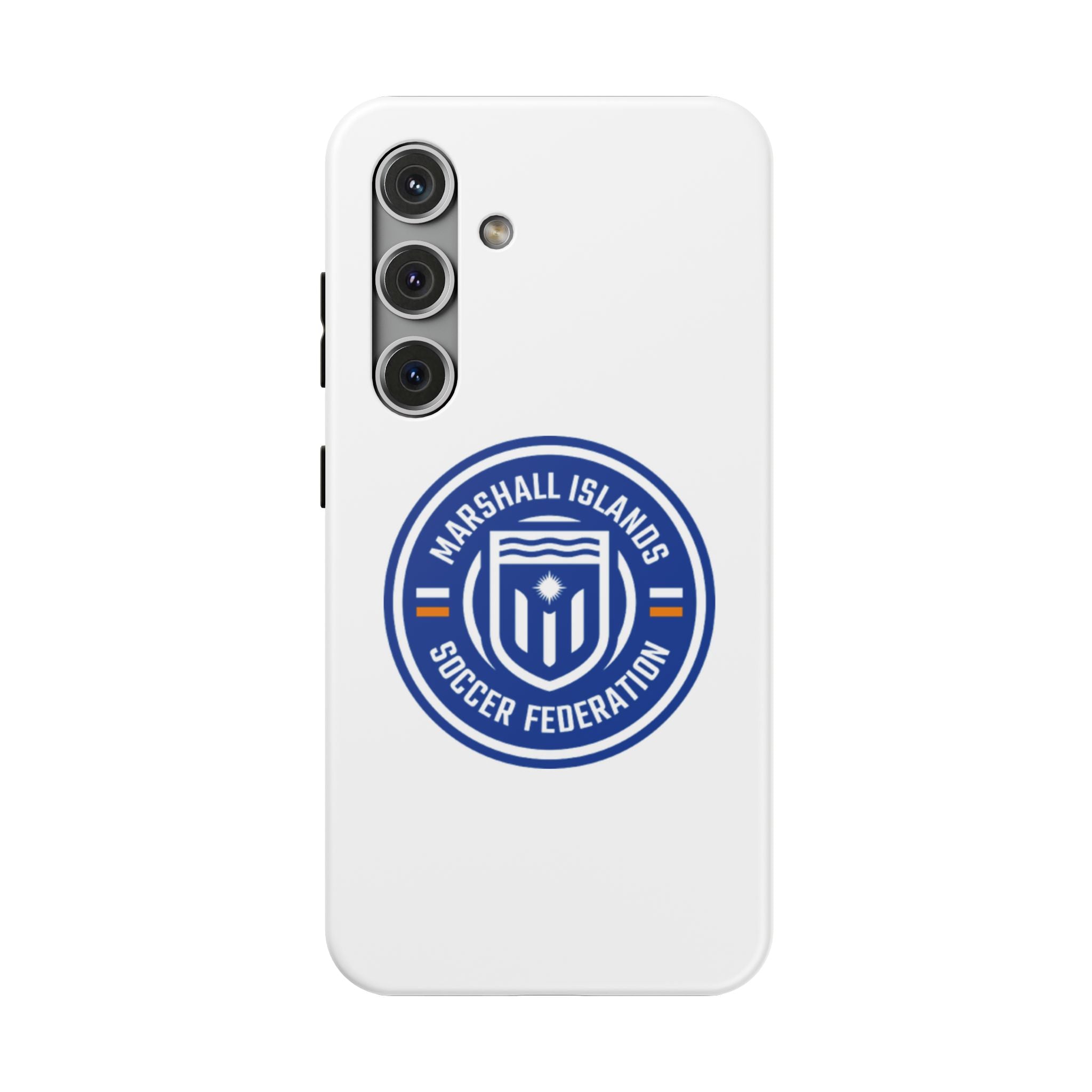 Marshall Islands Soccer Federation Phone Case — Impact-Resistant Protective Cover