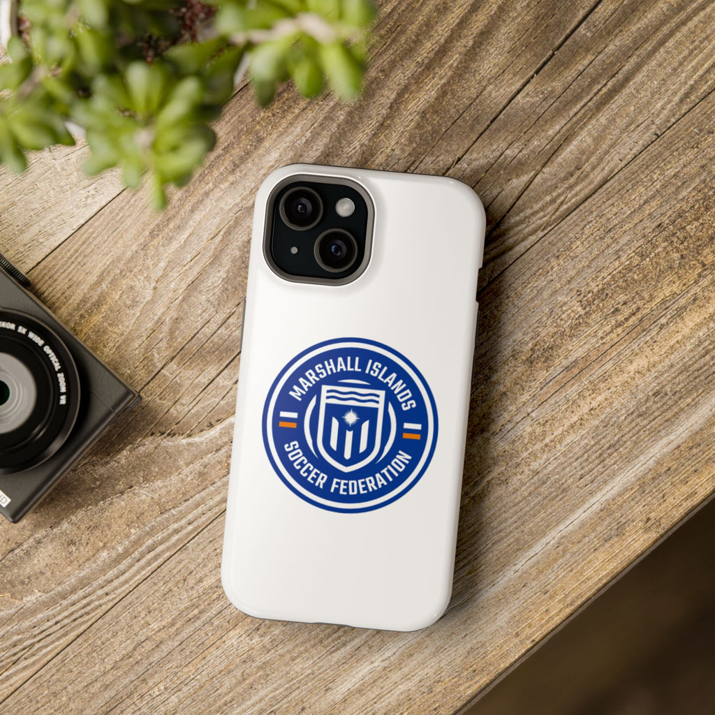 Marshall Islands Soccer Federation Phone Case — Impact-Resistant Protective Cover