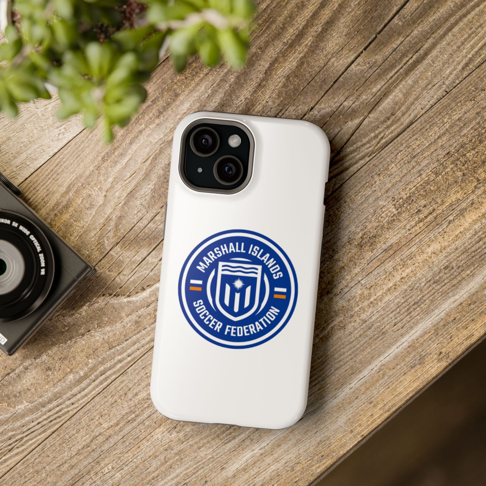 Marshall Islands Soccer Federation Phone Case — Impact-Resistant Protective Cover