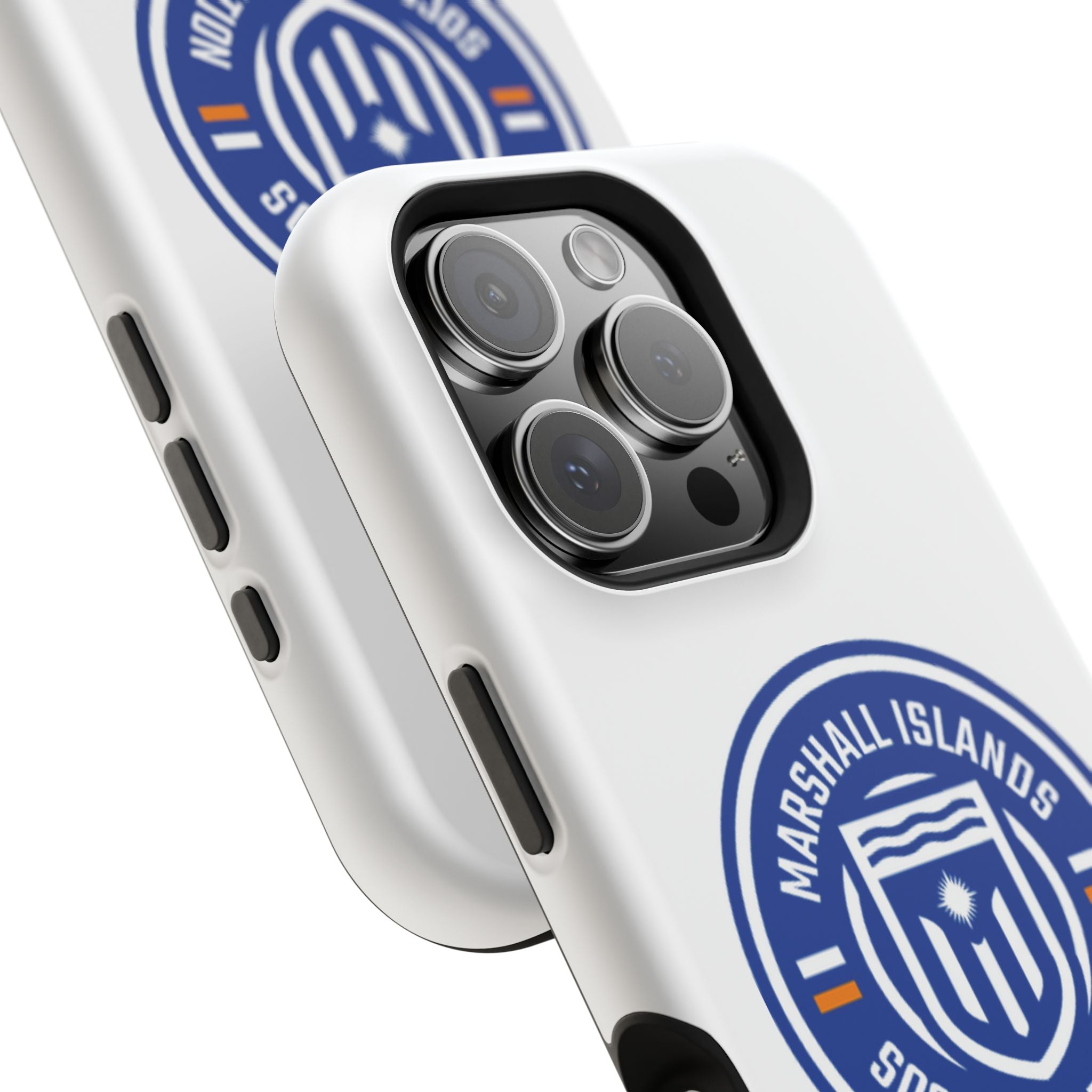 Marshall Islands Soccer Federation Phone Case — Impact-Resistant Protective Cover