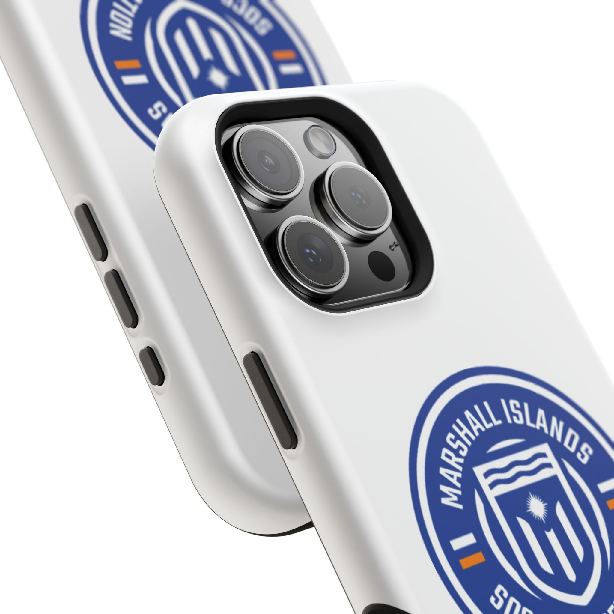 Marshall Islands Soccer Federation Phone Case — Impact-Resistant Protective Cover
