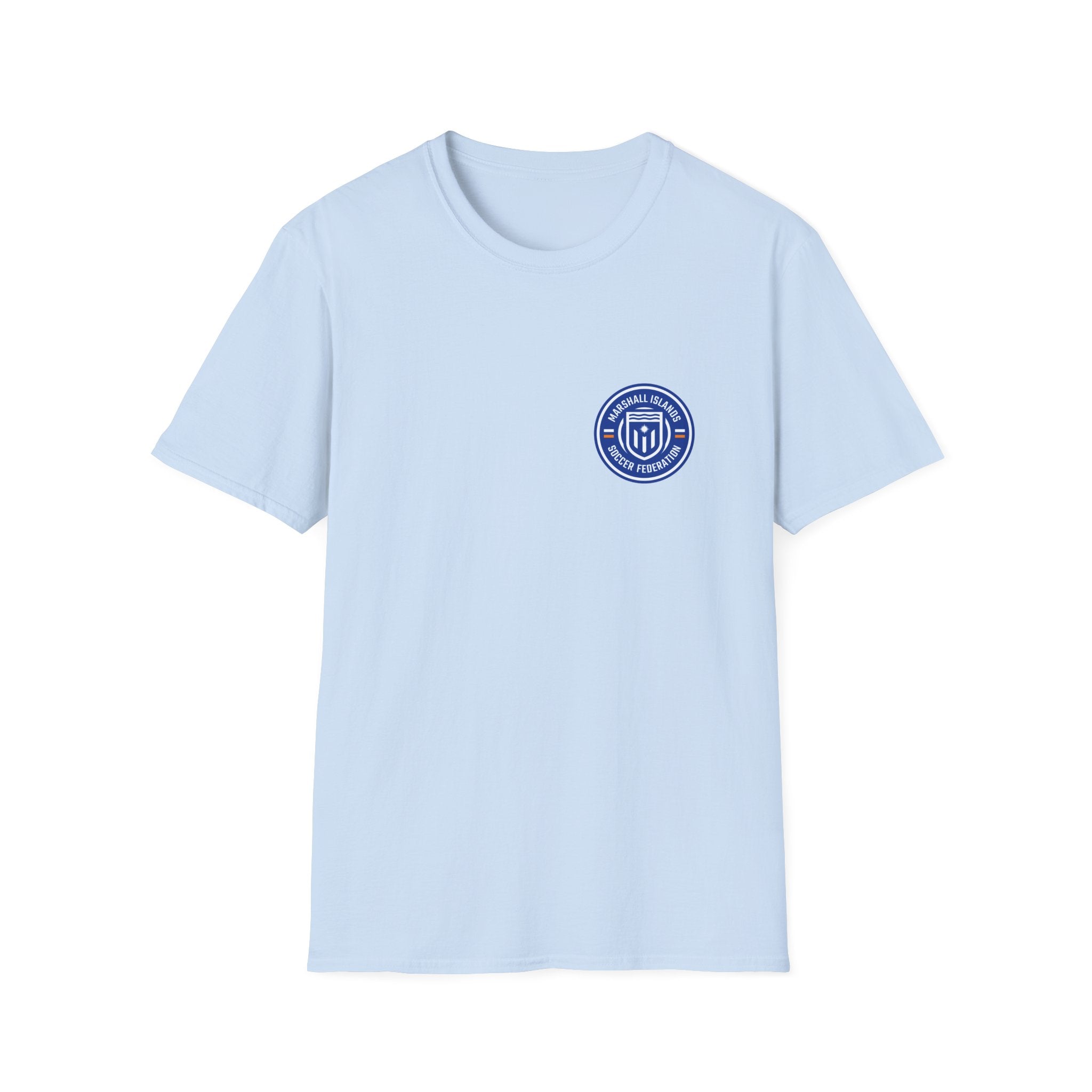 Marshall Islands Soccer Federation Tee — MISF Flag Logo T-Shirt