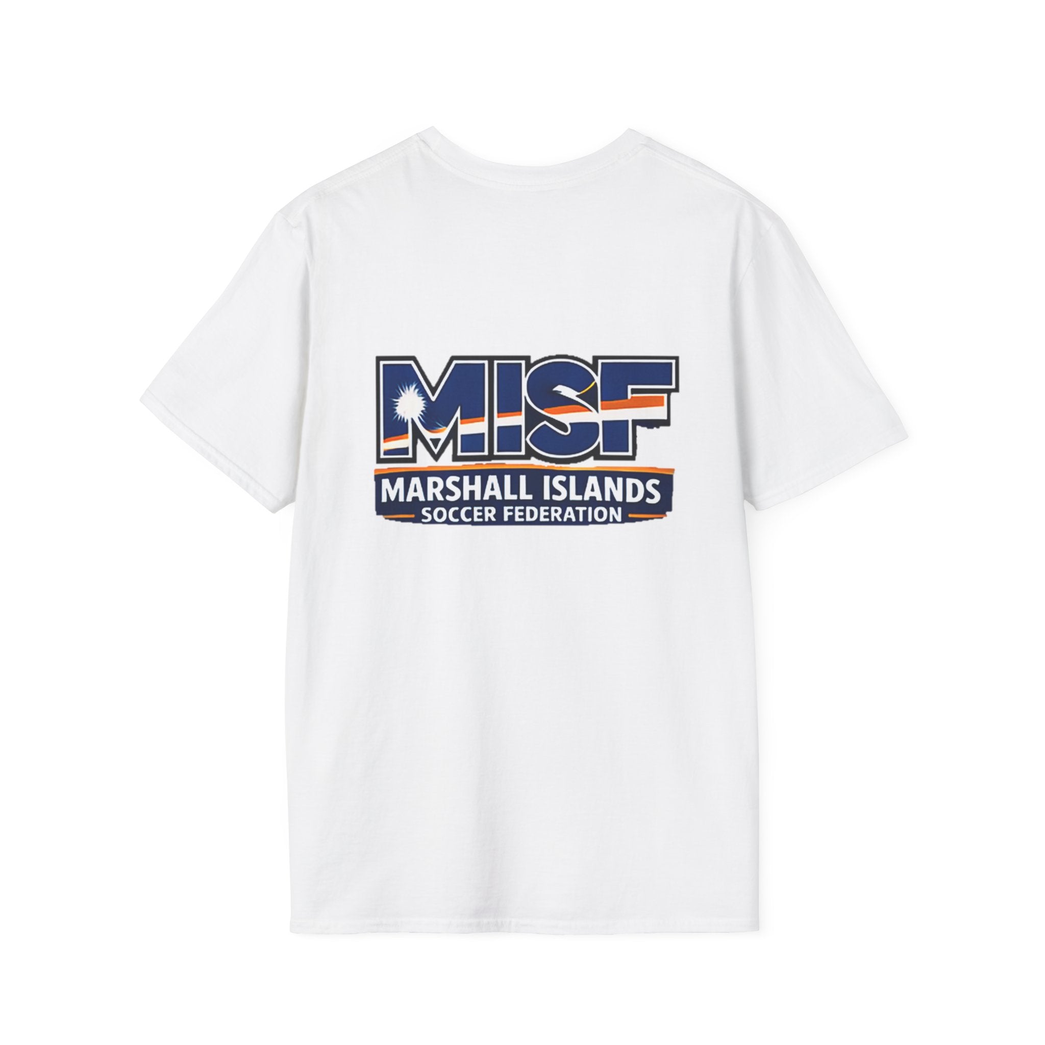 Marshall Islands Soccer Federation Tee — MISF Flag Logo T-Shirt