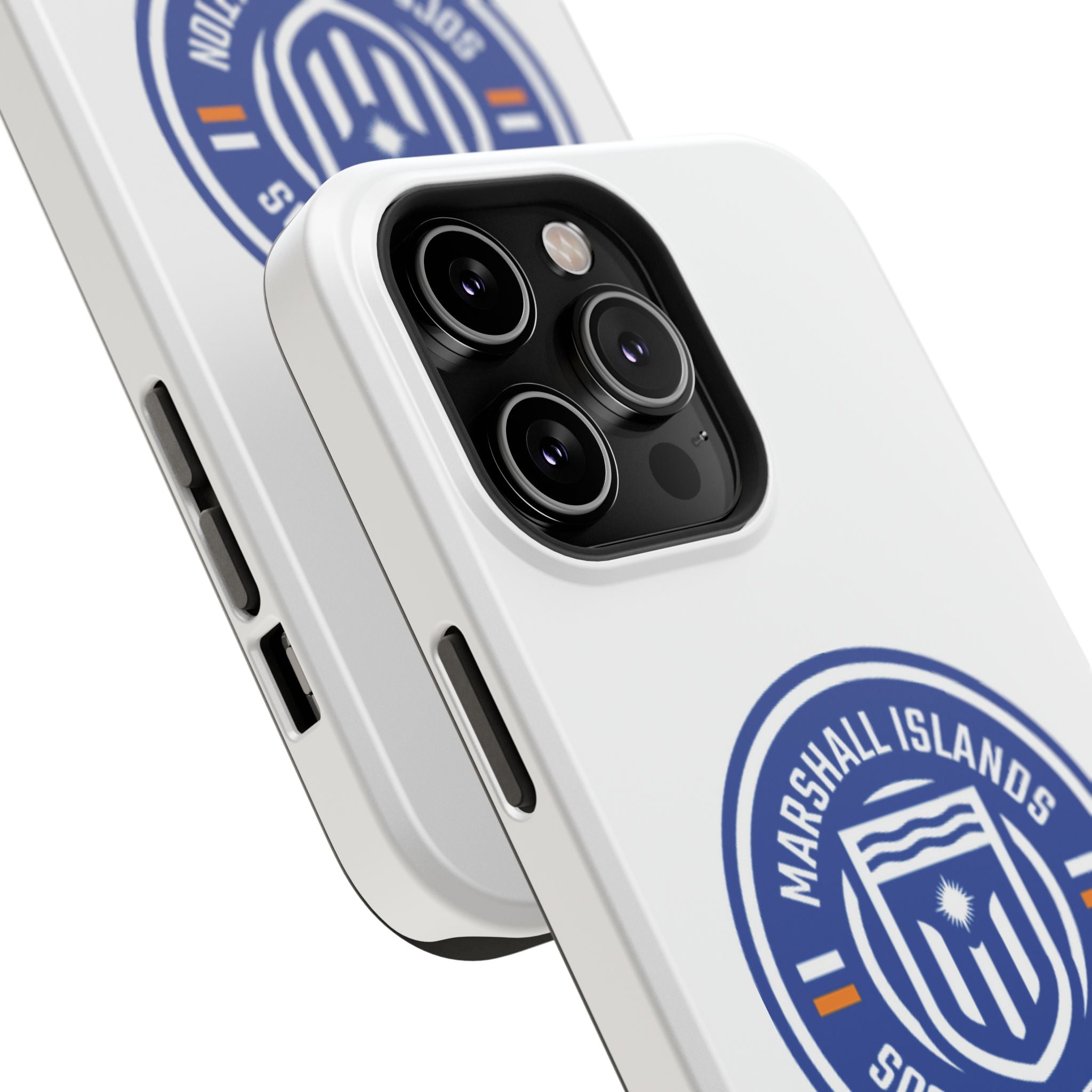 Marshall Islands Soccer Federation Phone Case — Impact-Resistant Protective Cover