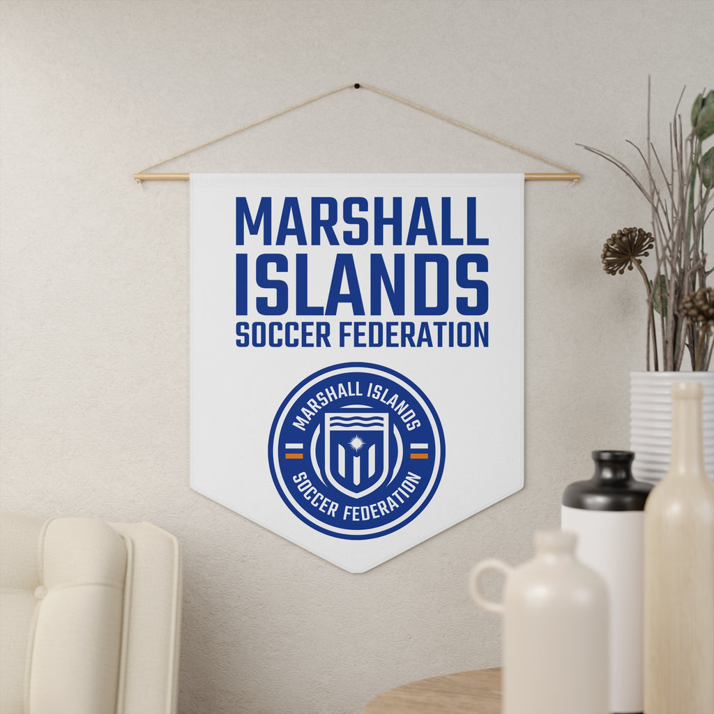 Marshall Islands Soccer Federation Pennant – Team Banner Wall Flag