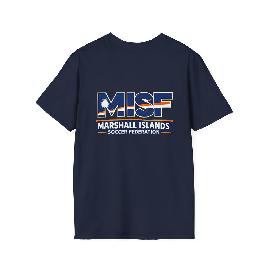 Marshall Islands Soccer Federation Tee — MISF Flag Logo T-Shirt