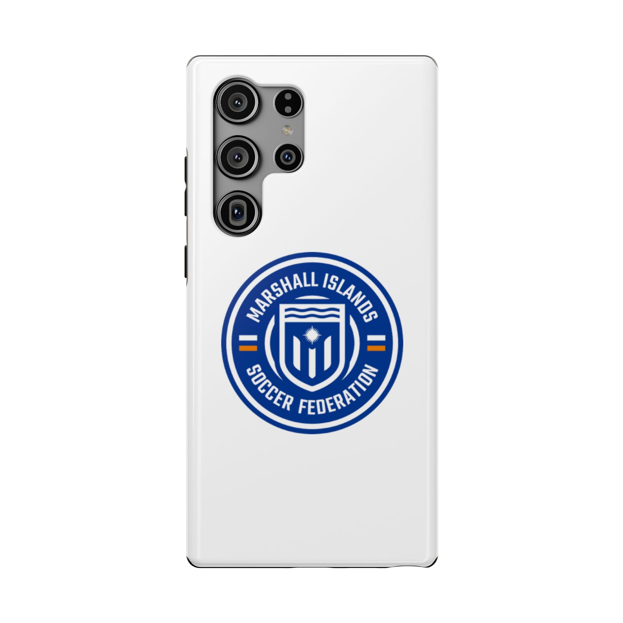 Marshall Islands Soccer Federation Phone Case — Impact-Resistant Protective Cover
