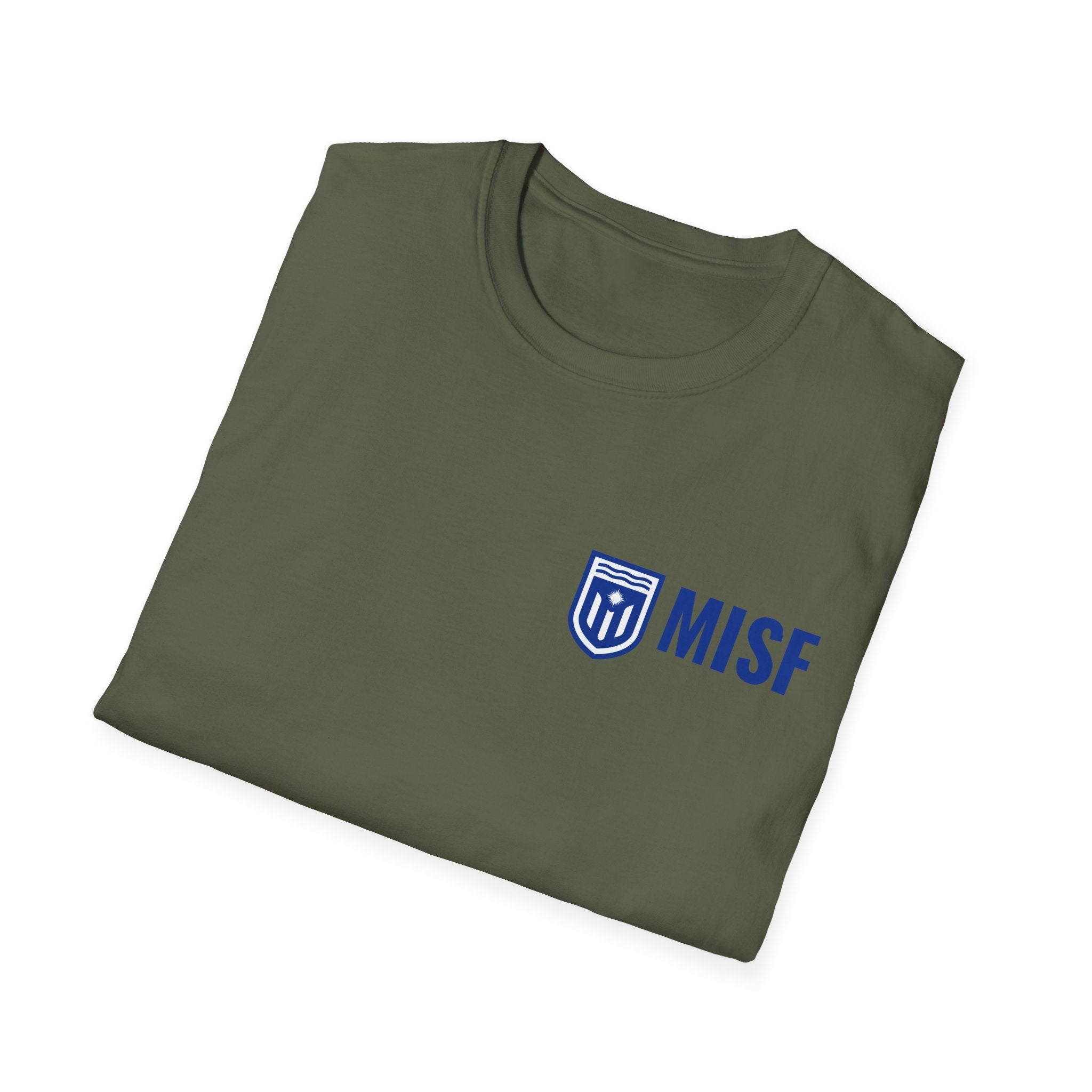 MISF T-Shirt — MISF Secondary Logo & Tropical Soccer Graphic