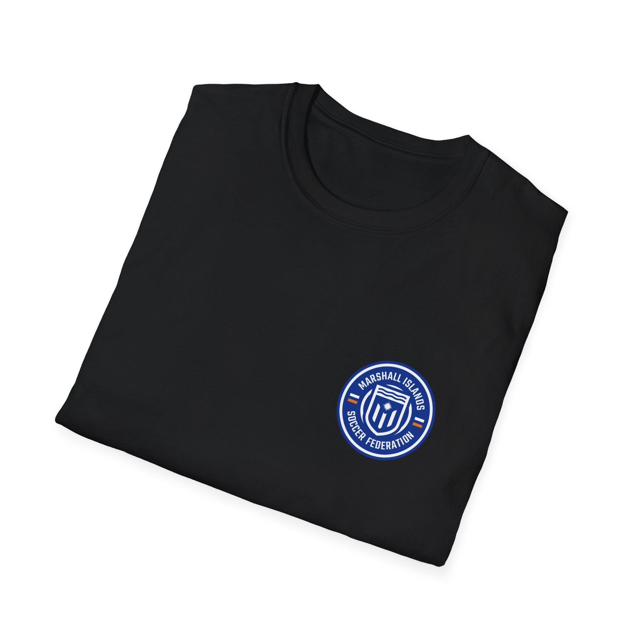 Marshall Islands Soccer Federation Tee — MISF Flag Logo T-Shirt
