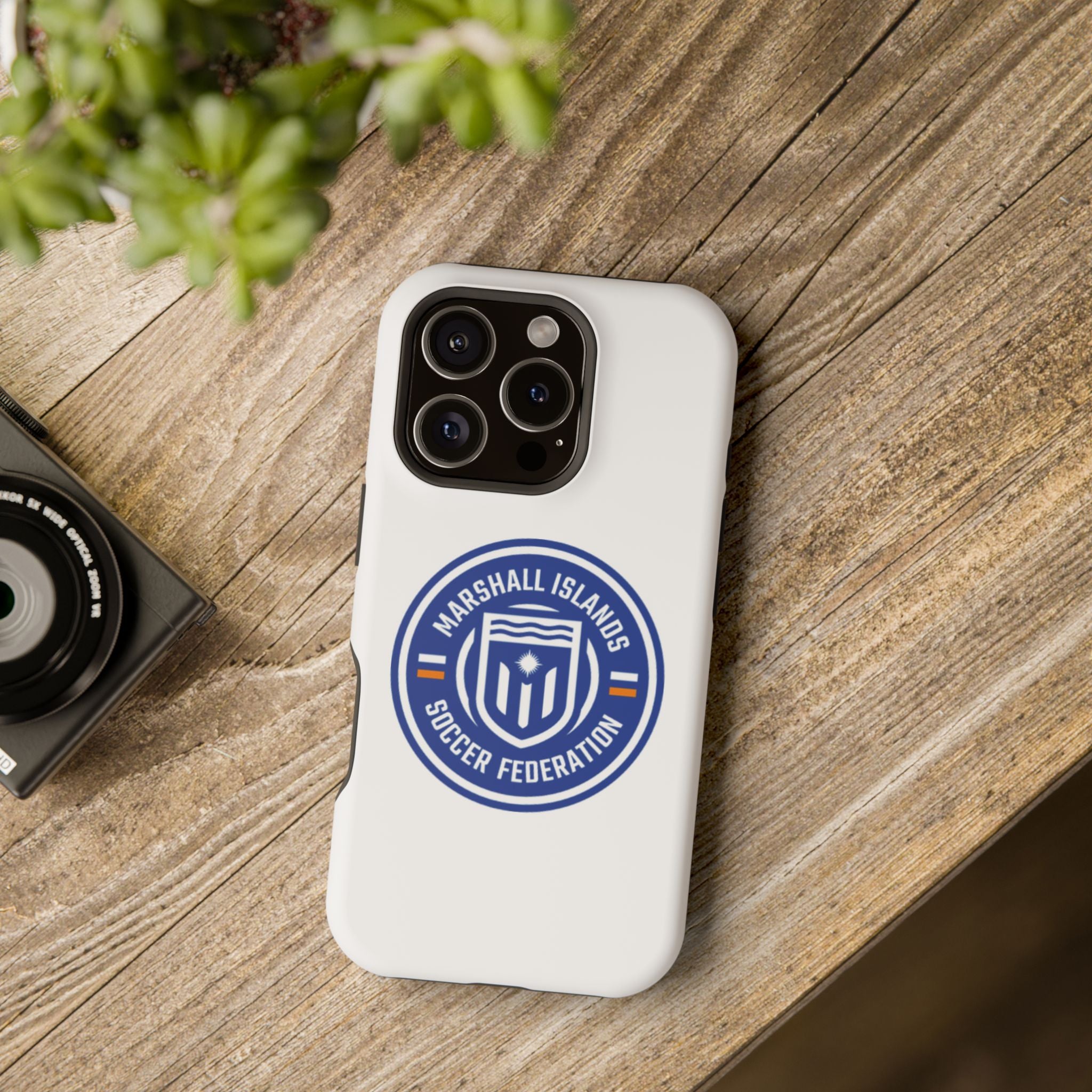 Marshall Islands Soccer Federation Phone Case — Impact-Resistant Protective Cover